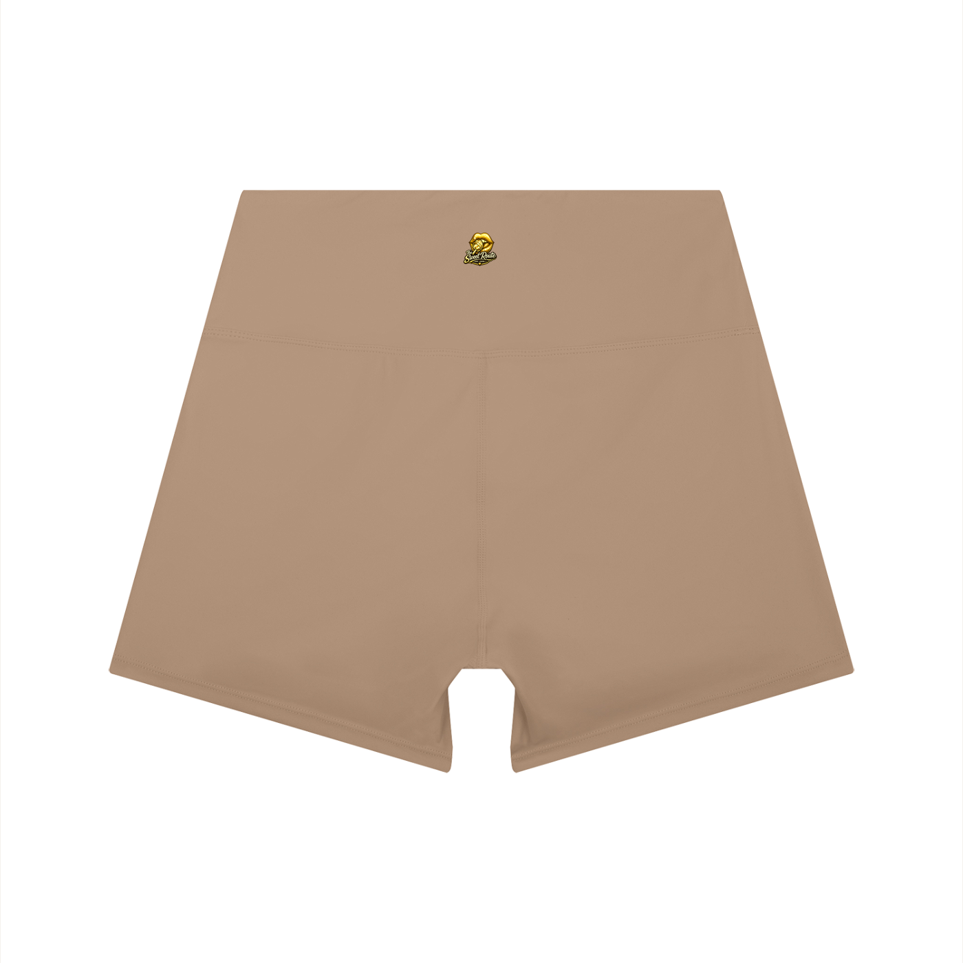 Sweet Route Women’s High-Waist Color Block Yoga Shorts