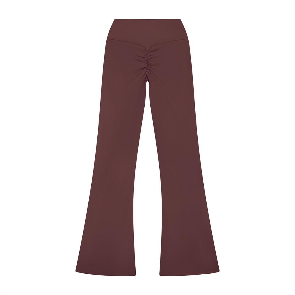 Sweet Route Women’s High Rise Flared Leggings