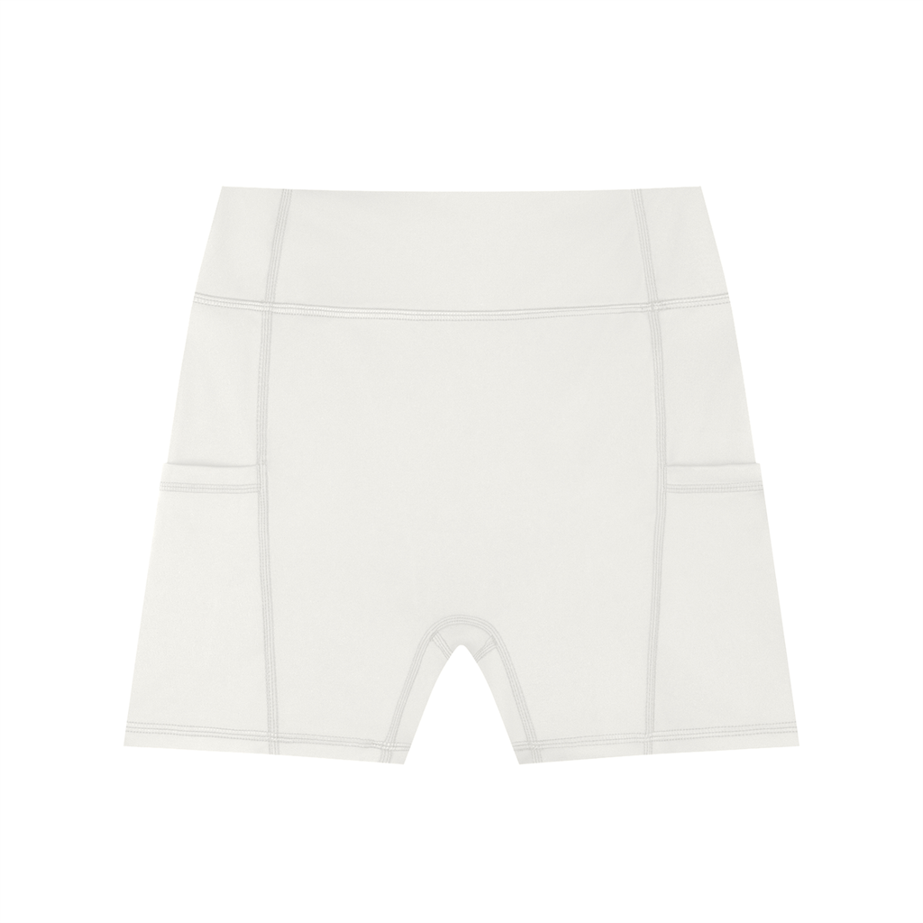 Sweet Route Women's High-Waisted Pocket Biker Shorts