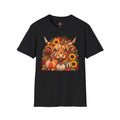 Autumn Highland Cow T‑Shirt