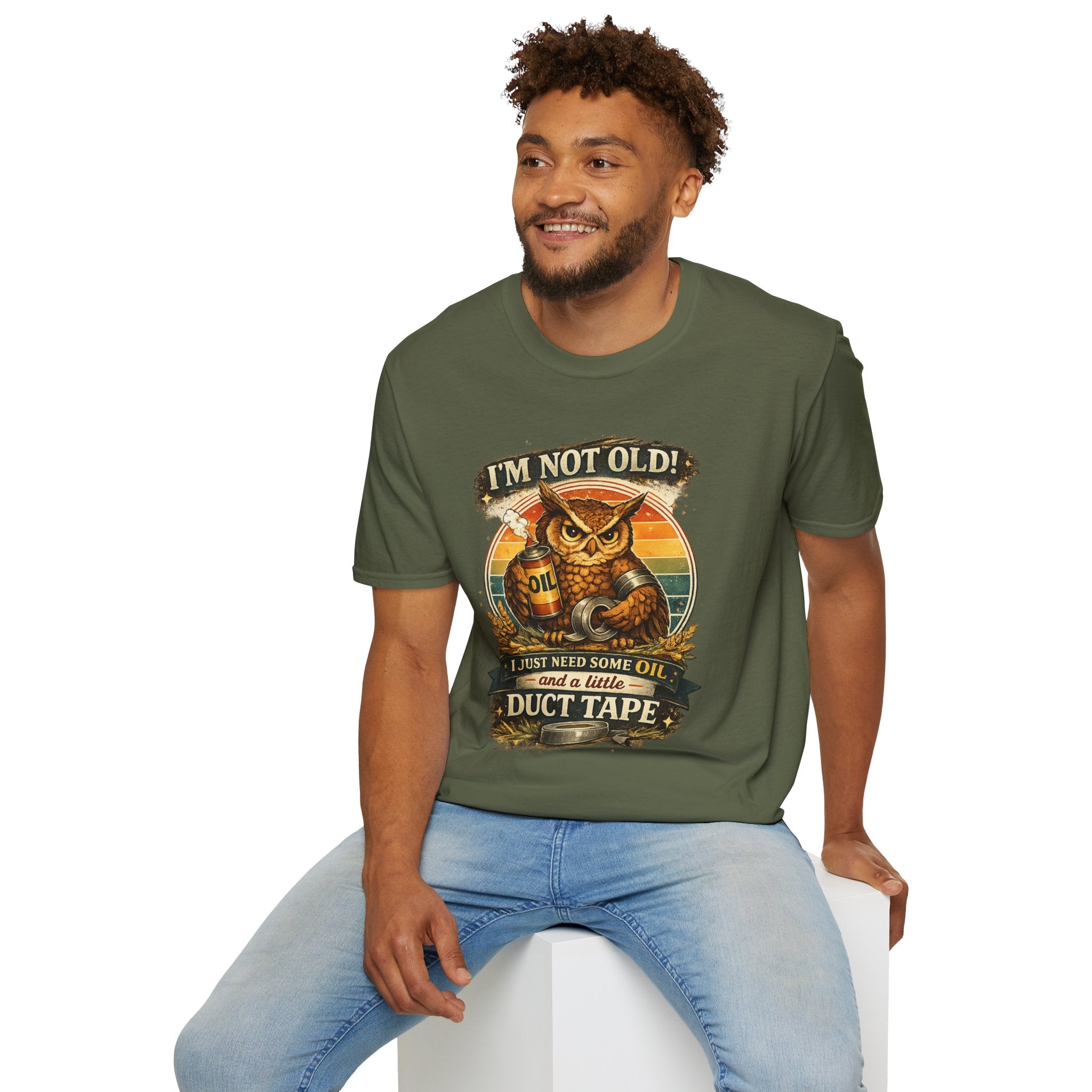 I’m Not Old Owl — Funny Vintage Tee