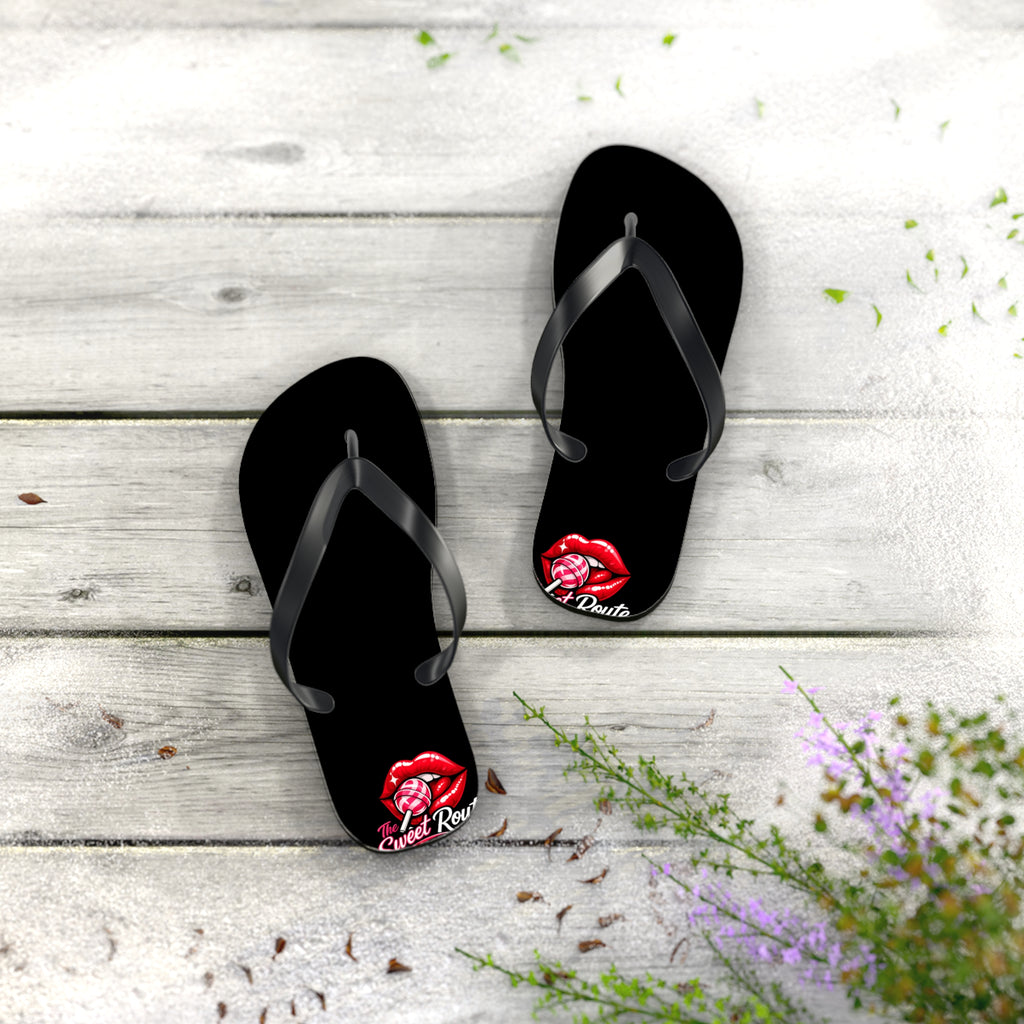 Sweet Route Flip Flops