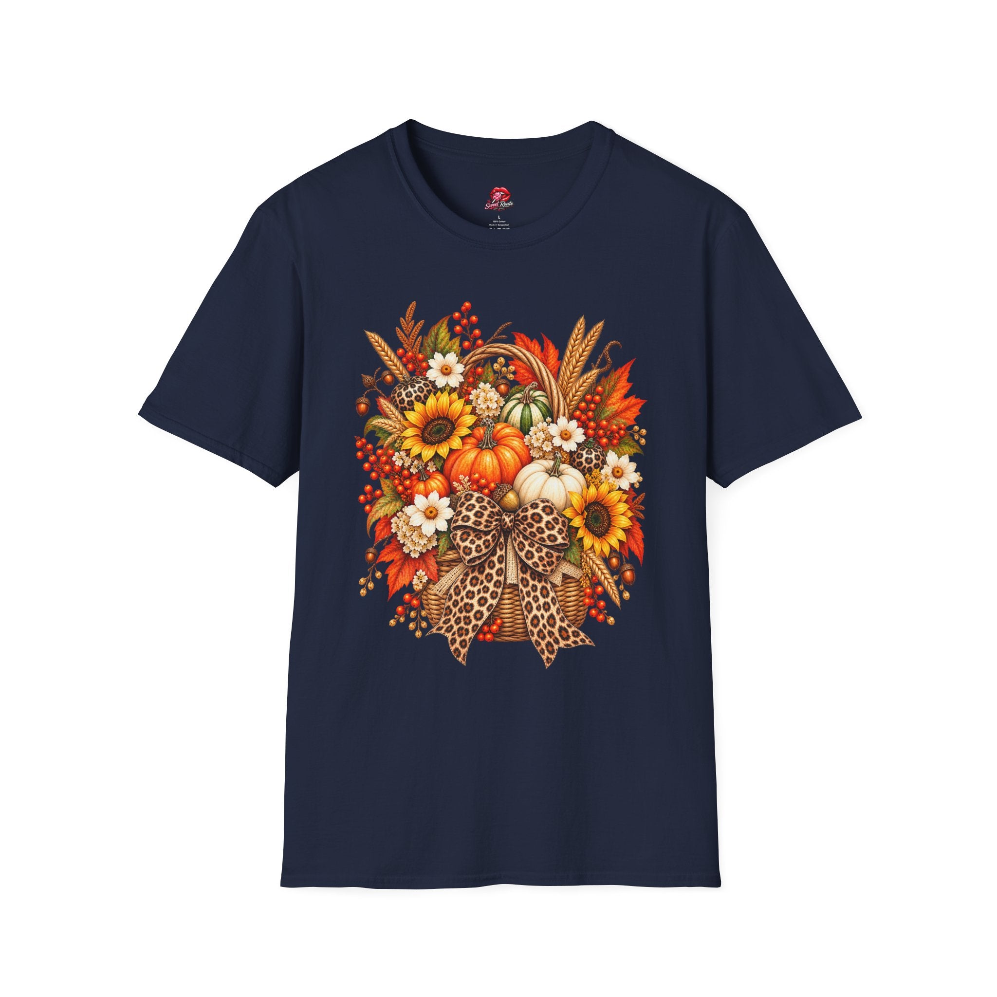 Pumpkins, Sunflowers & Fall Bouquet Tee