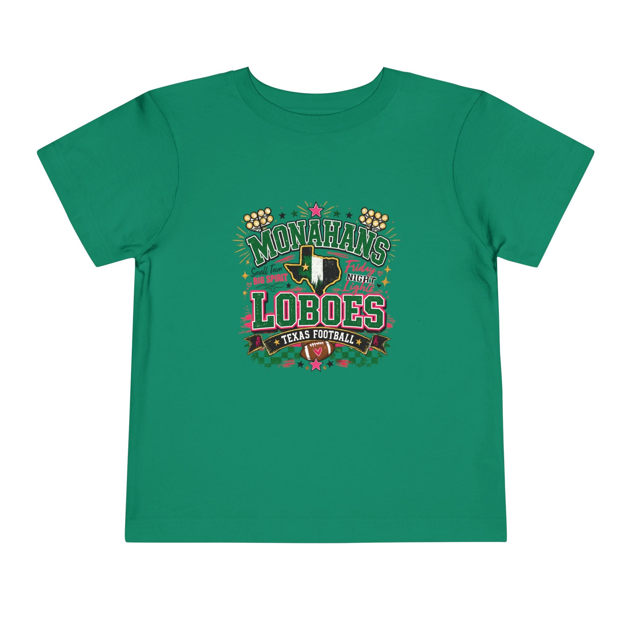 Monahans Loboes Toddler Football Tee
