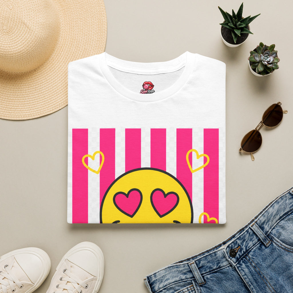 Heart Eyes Smiley T-Shirt