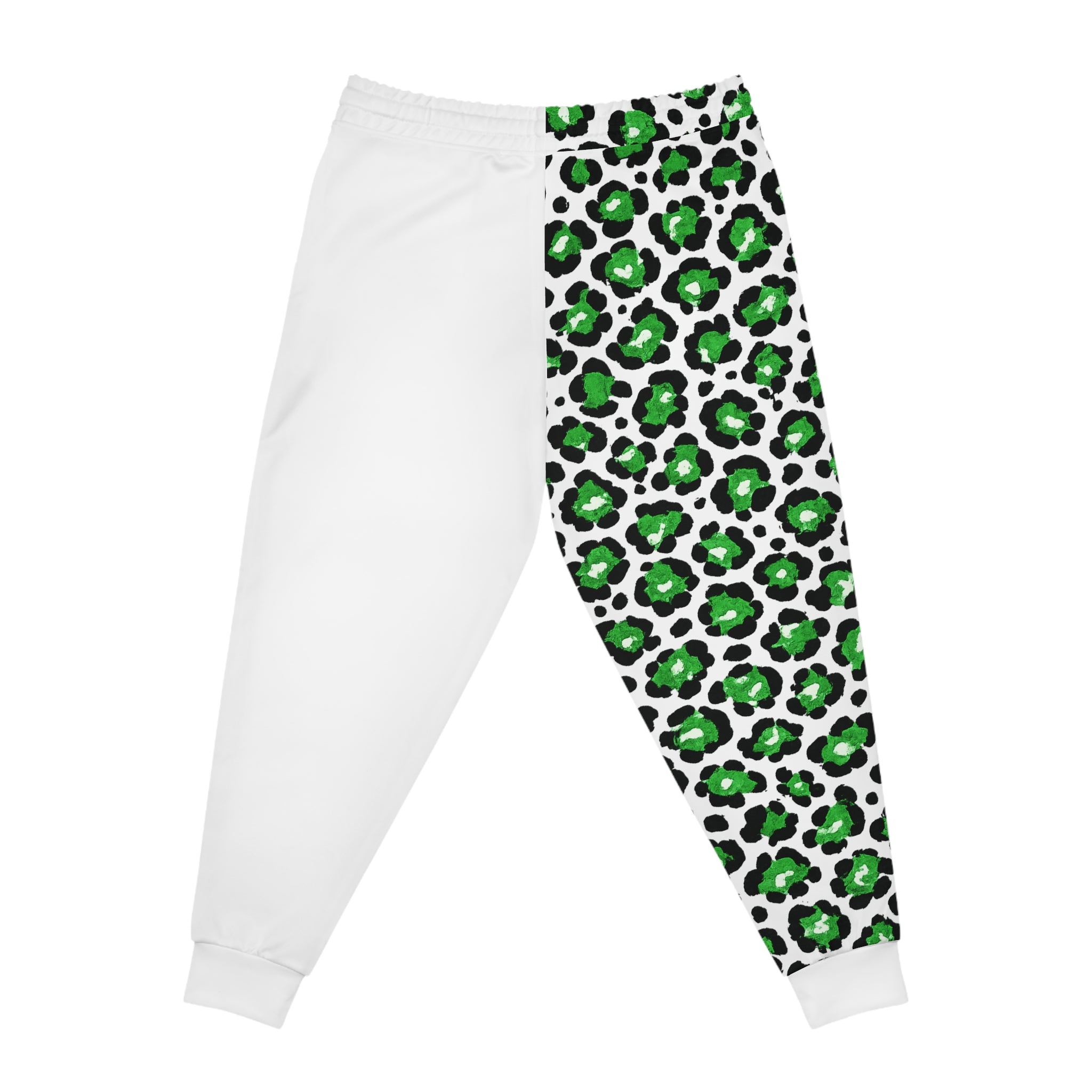 Loboes Green Leopard Athletic Joggers