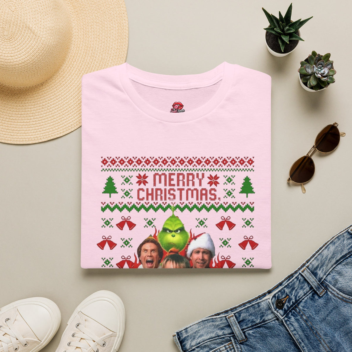 Merry Christmas Holiday Family Movie T-Shirt