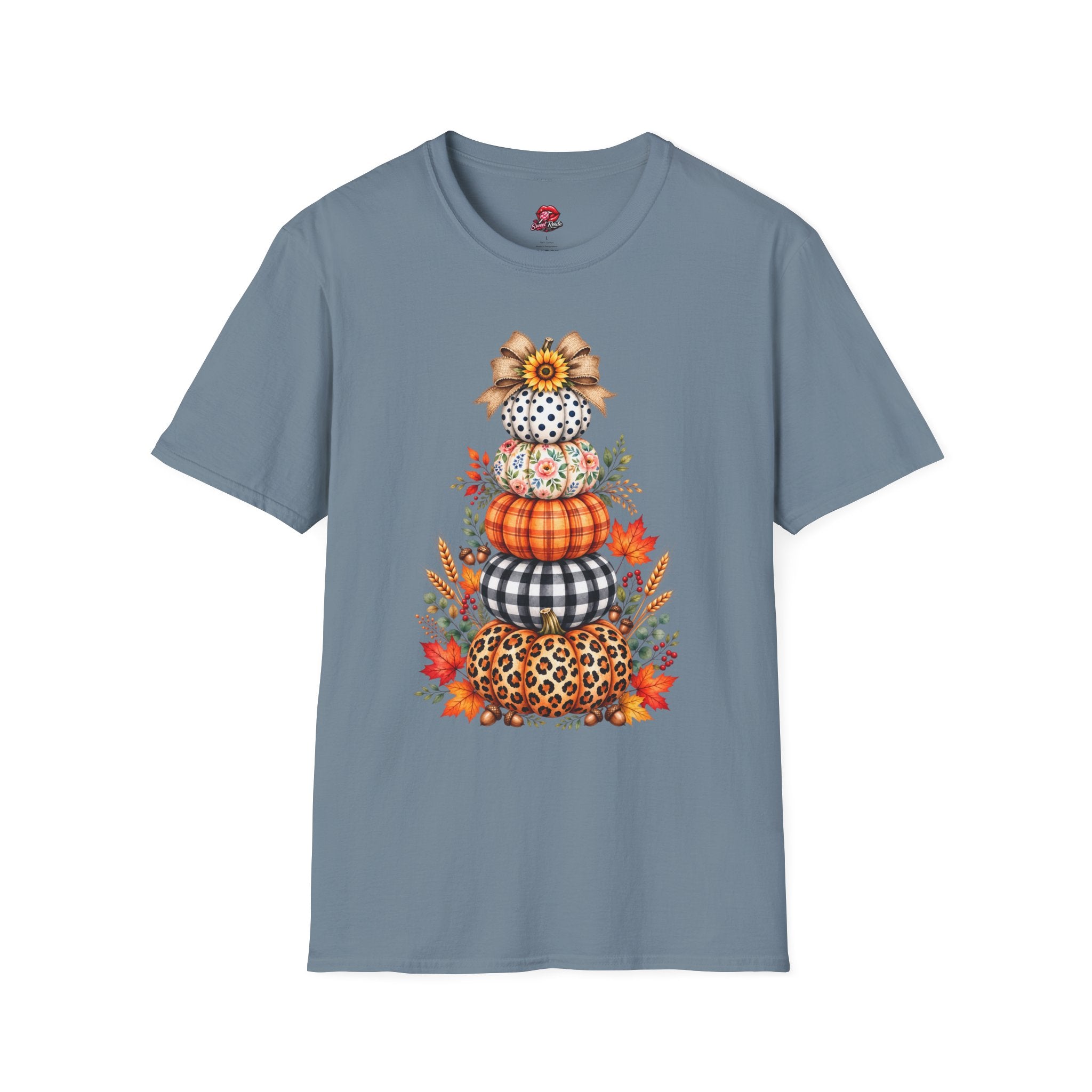 Fall Pumpkin Stack T-Shirt