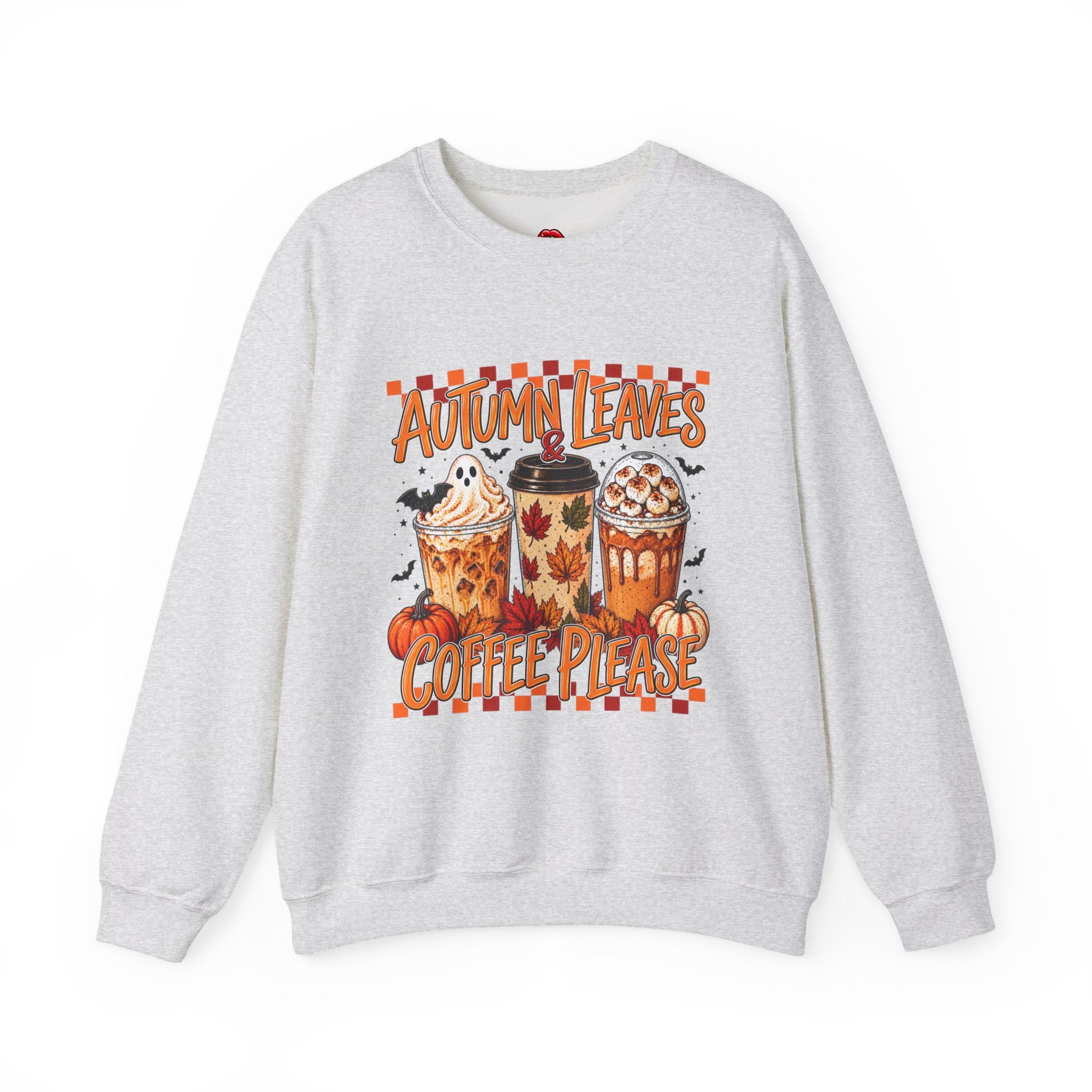 Autumn Leaves Coffee Please Sweatshirt
