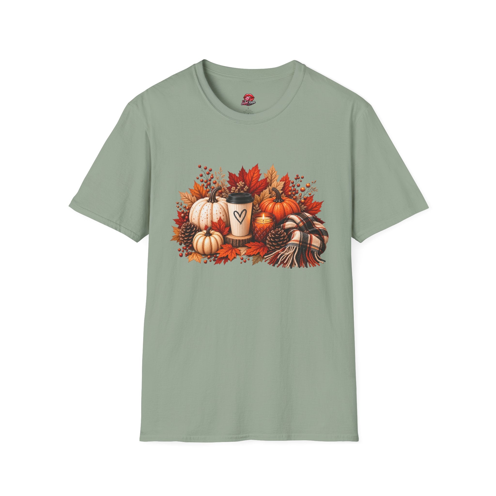Autumn Coffee & Pumpkins T-Shirt