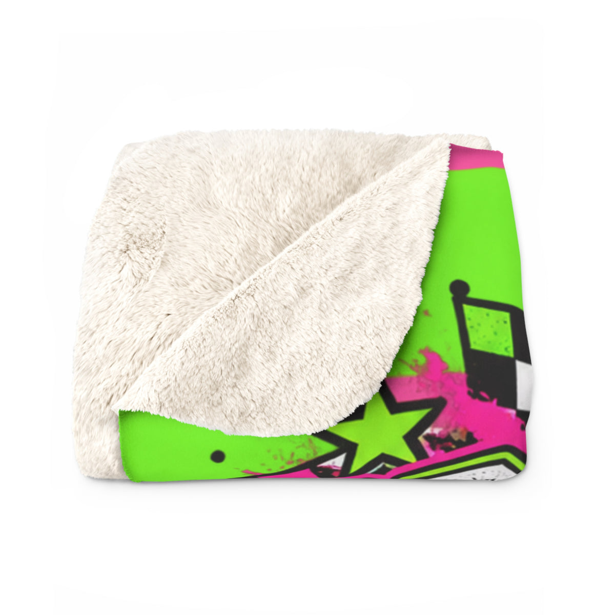 Crane County Coyotes Sherpa Fleece Blanket