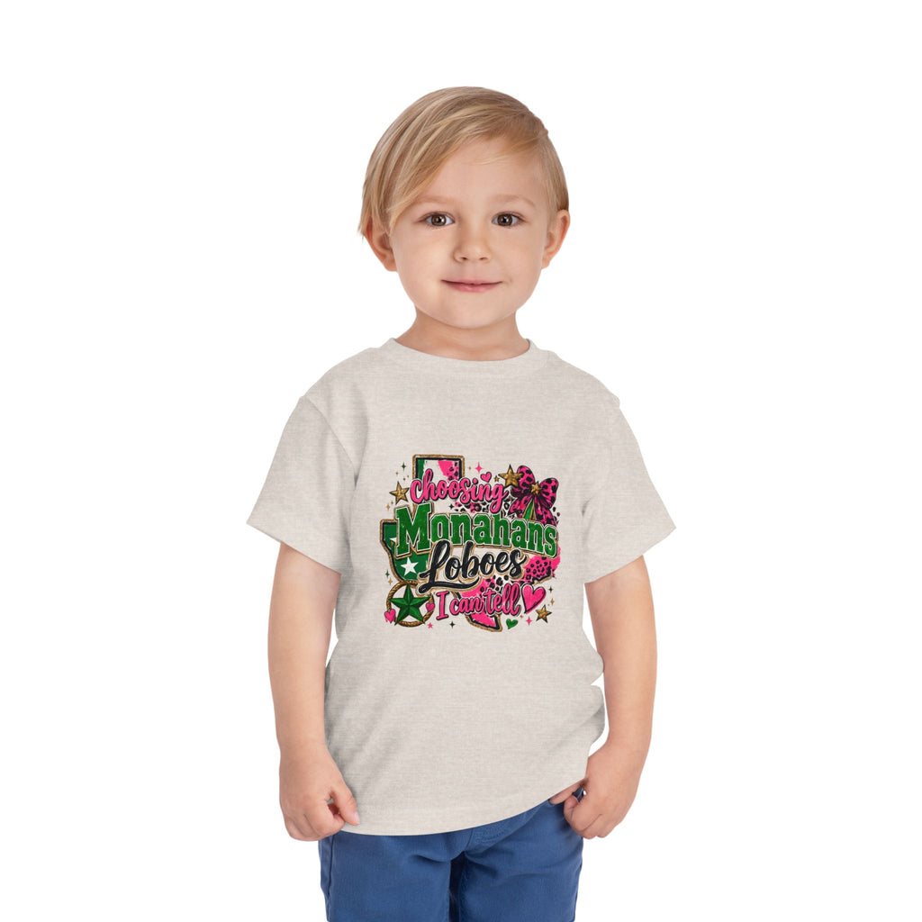 Toddler Tee - Choosing Monahans Loboes