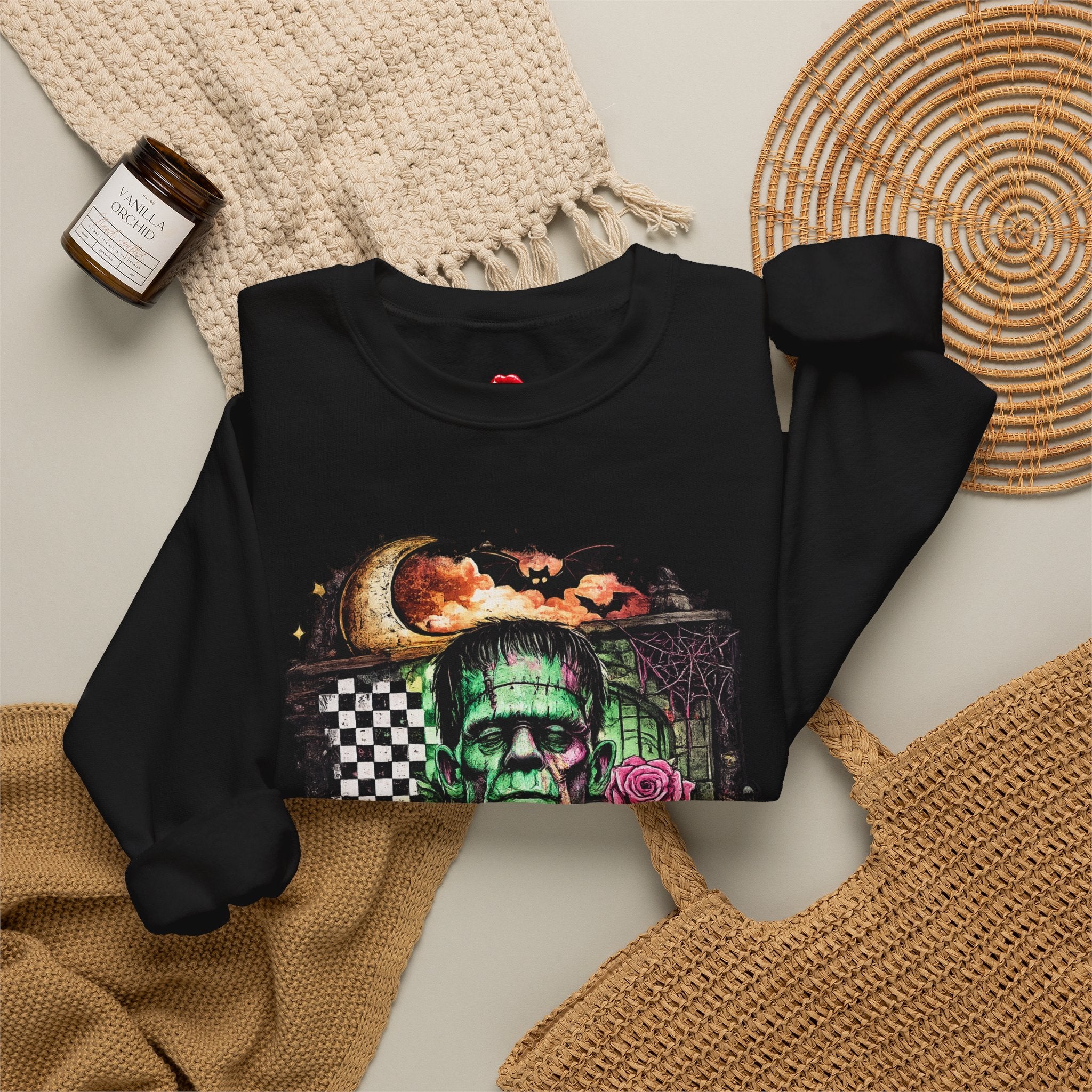 Frankenstein I Frankly Don't Care Sweatshirt