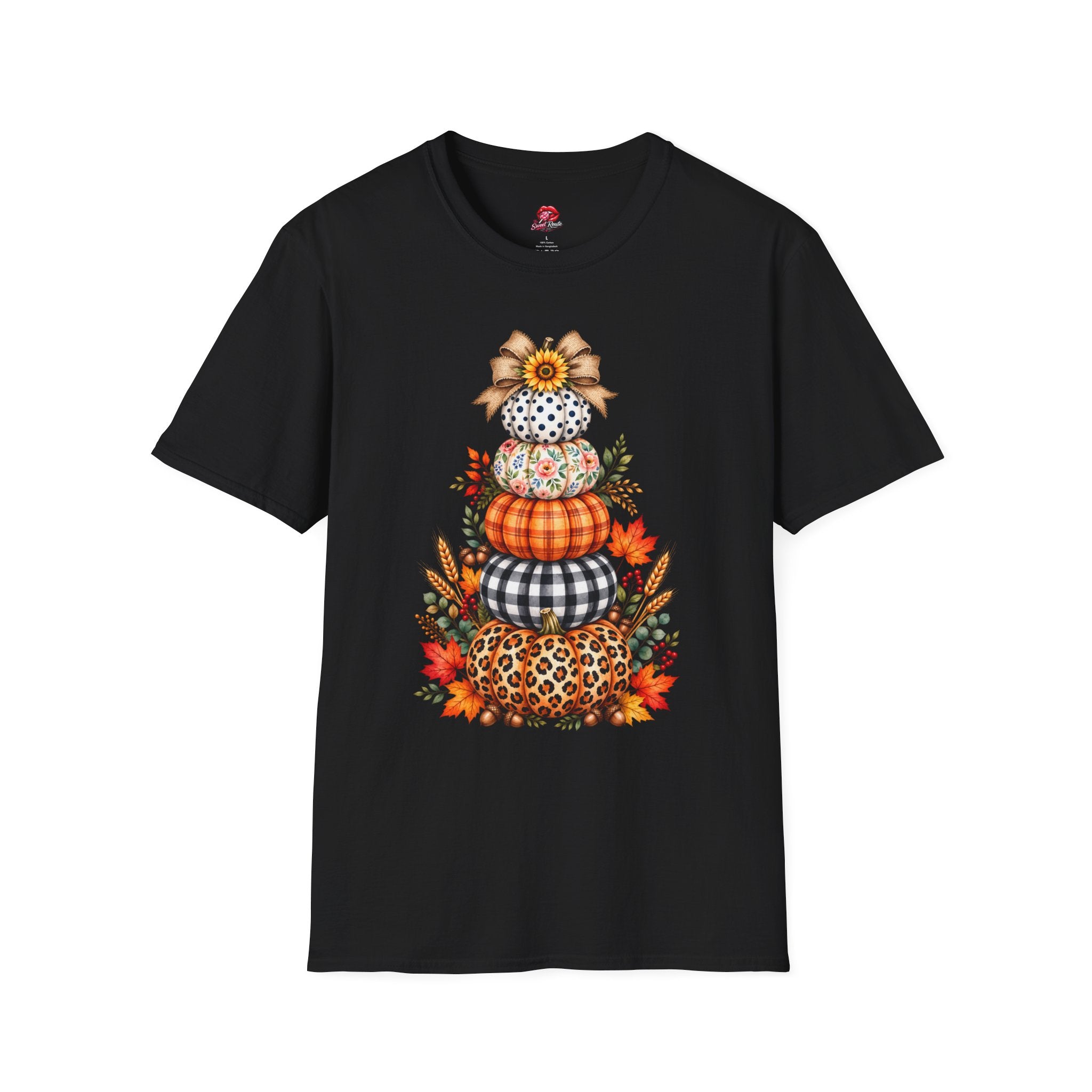 Fall Pumpkin Stack T-Shirt