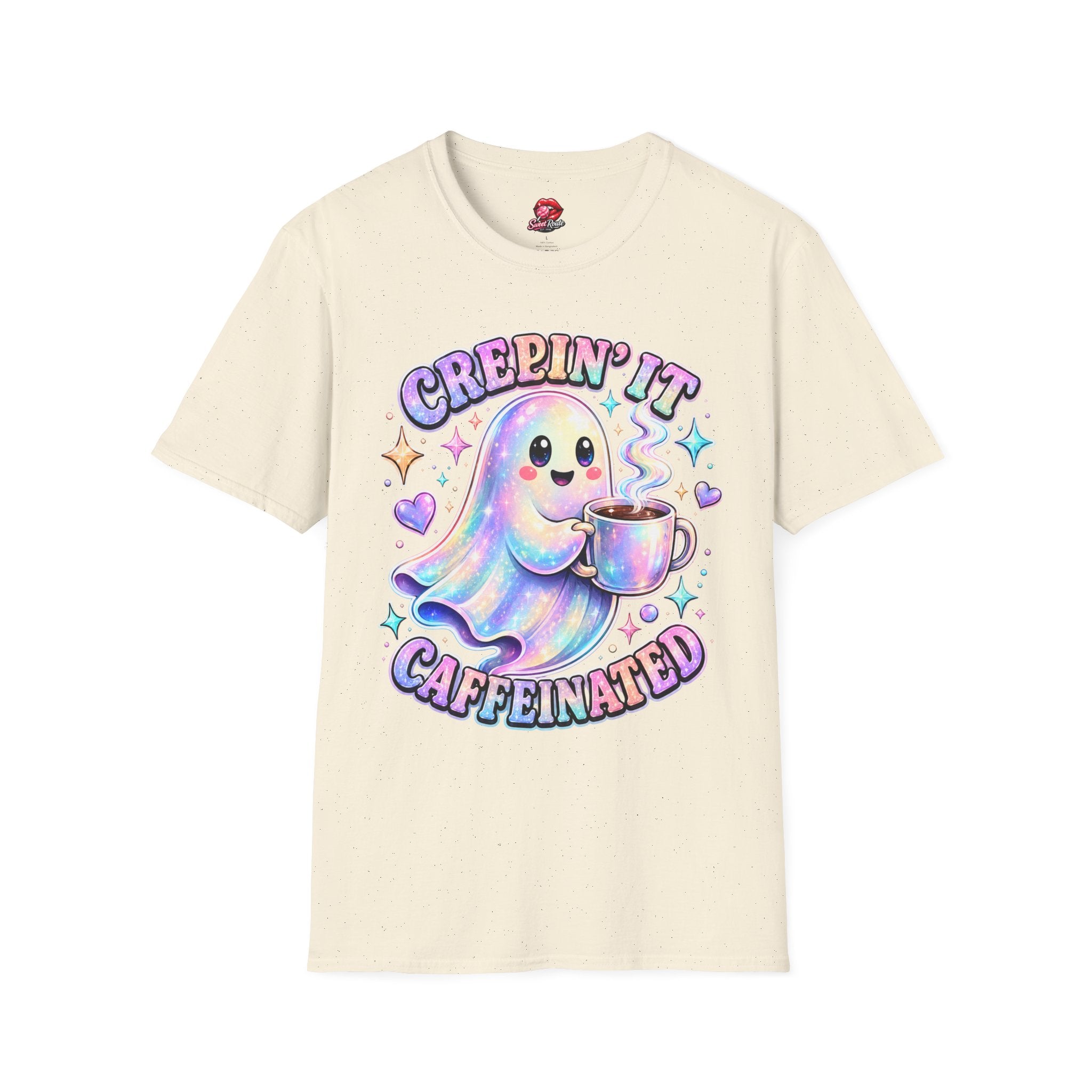 Creepin' It ghost sipping coffee T-Shirt