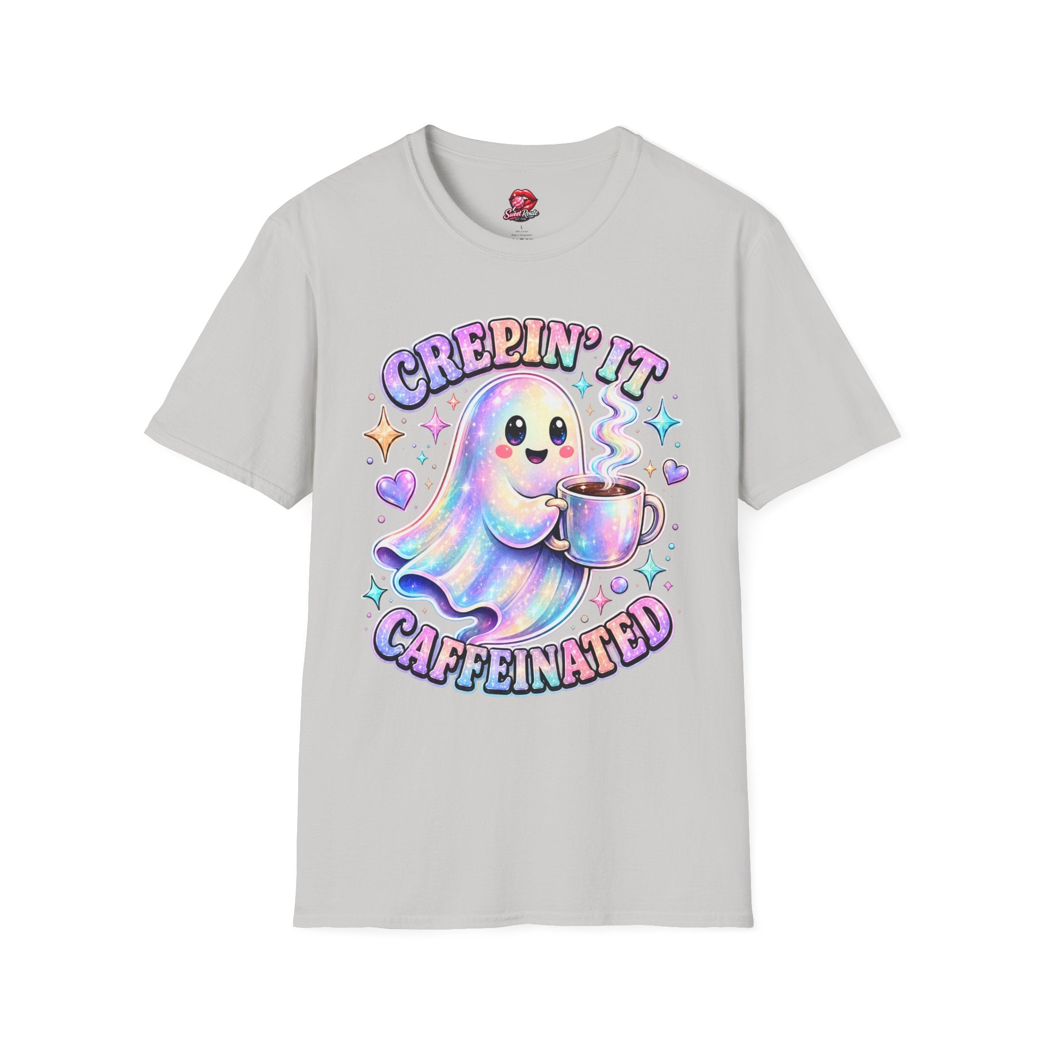 Creepin' It ghost sipping coffee T-Shirt
