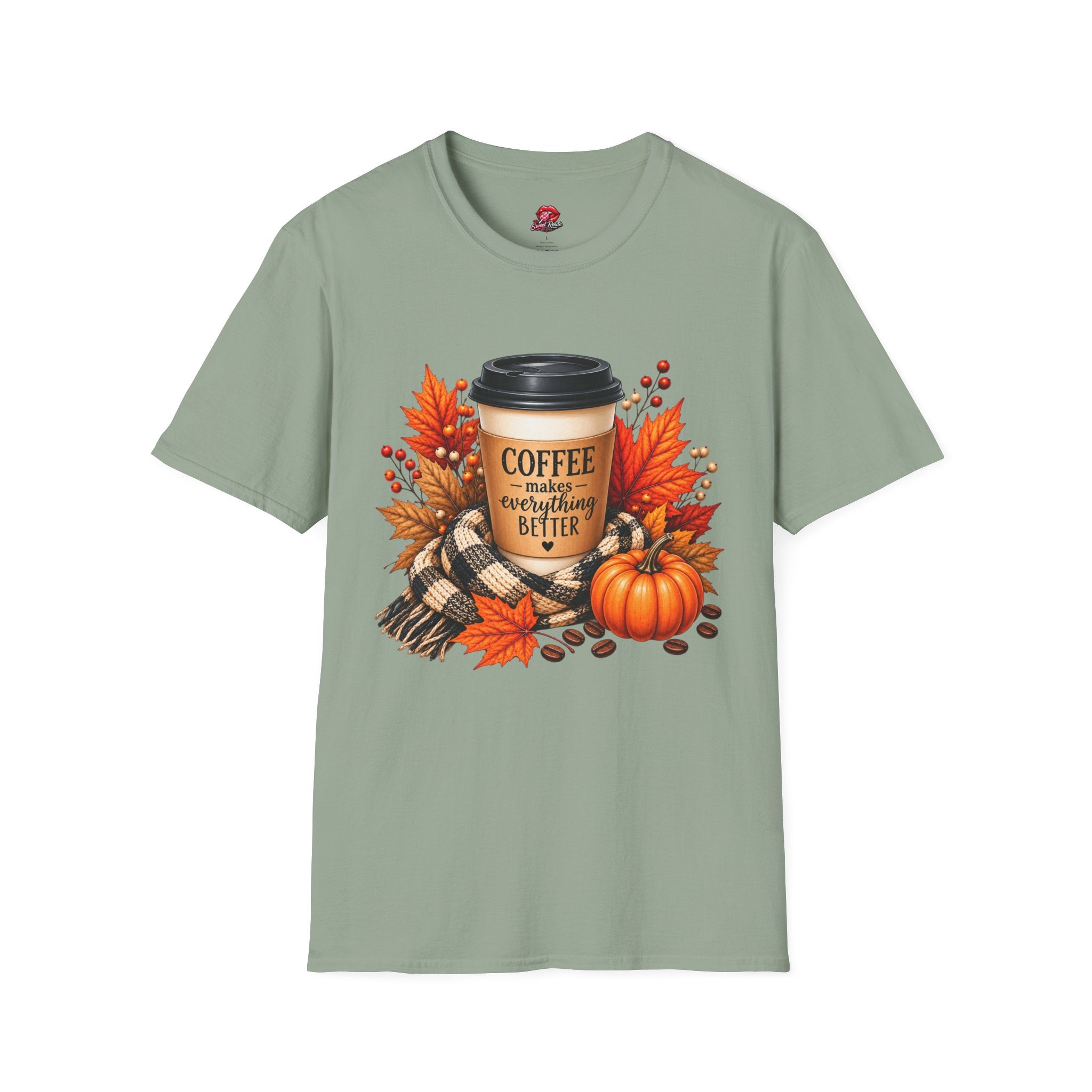 Coffee Makes Everything Better Fall T-Shirt