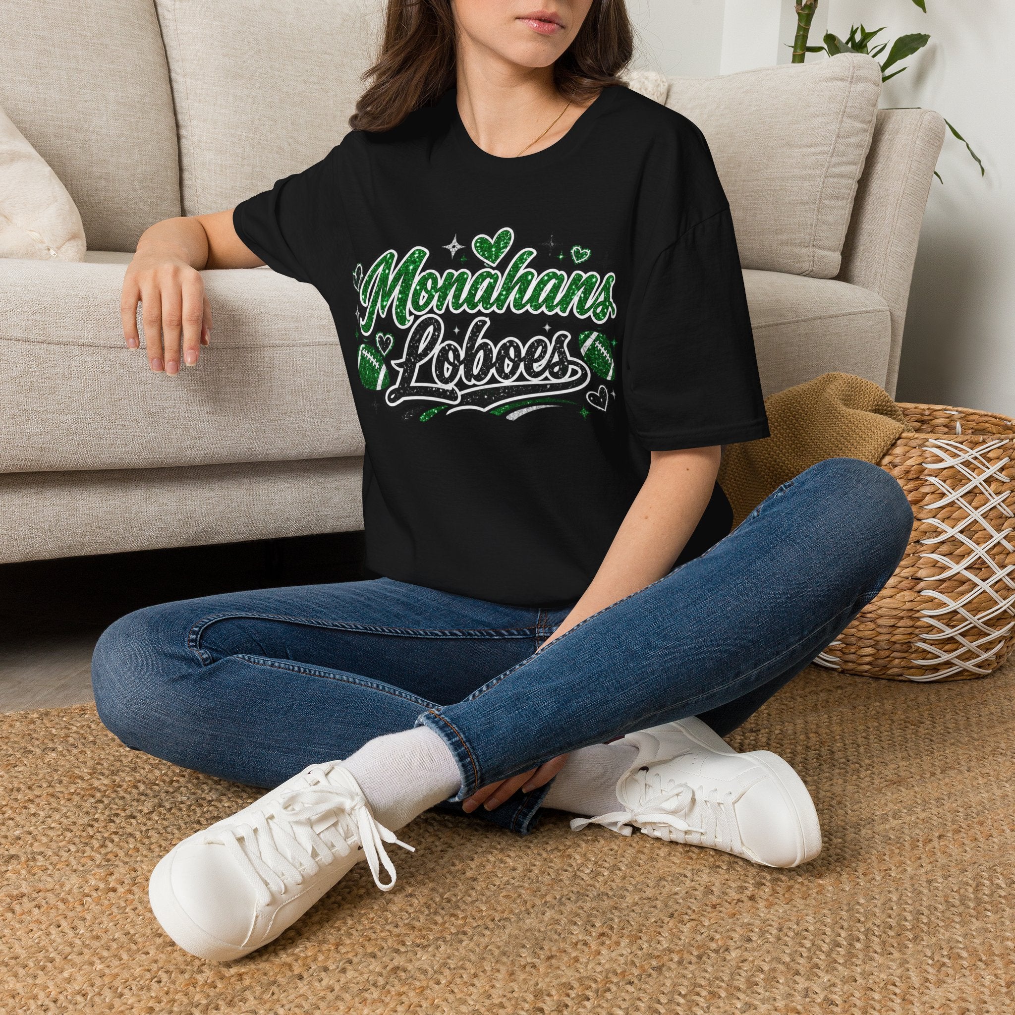 Monahans Loboes Football Team T-Shirt