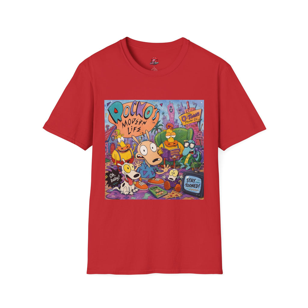 Rocko's Modern Life Graphic T-Shirt — Retro 90s Cartoon Tee