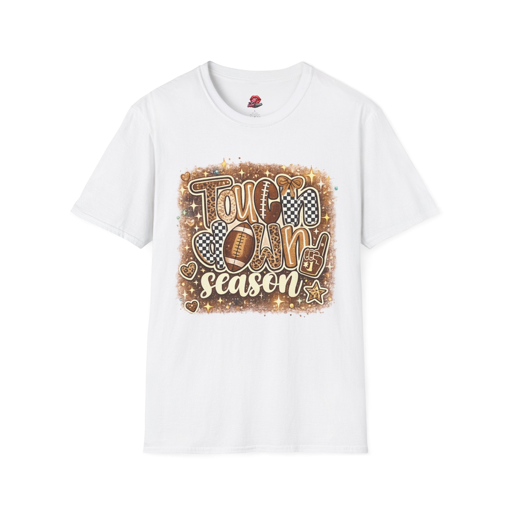 Touchdown Season Vintage Football T-Shirt | Retro Game Day Fall Tee | Football Fan Graphic Shirt