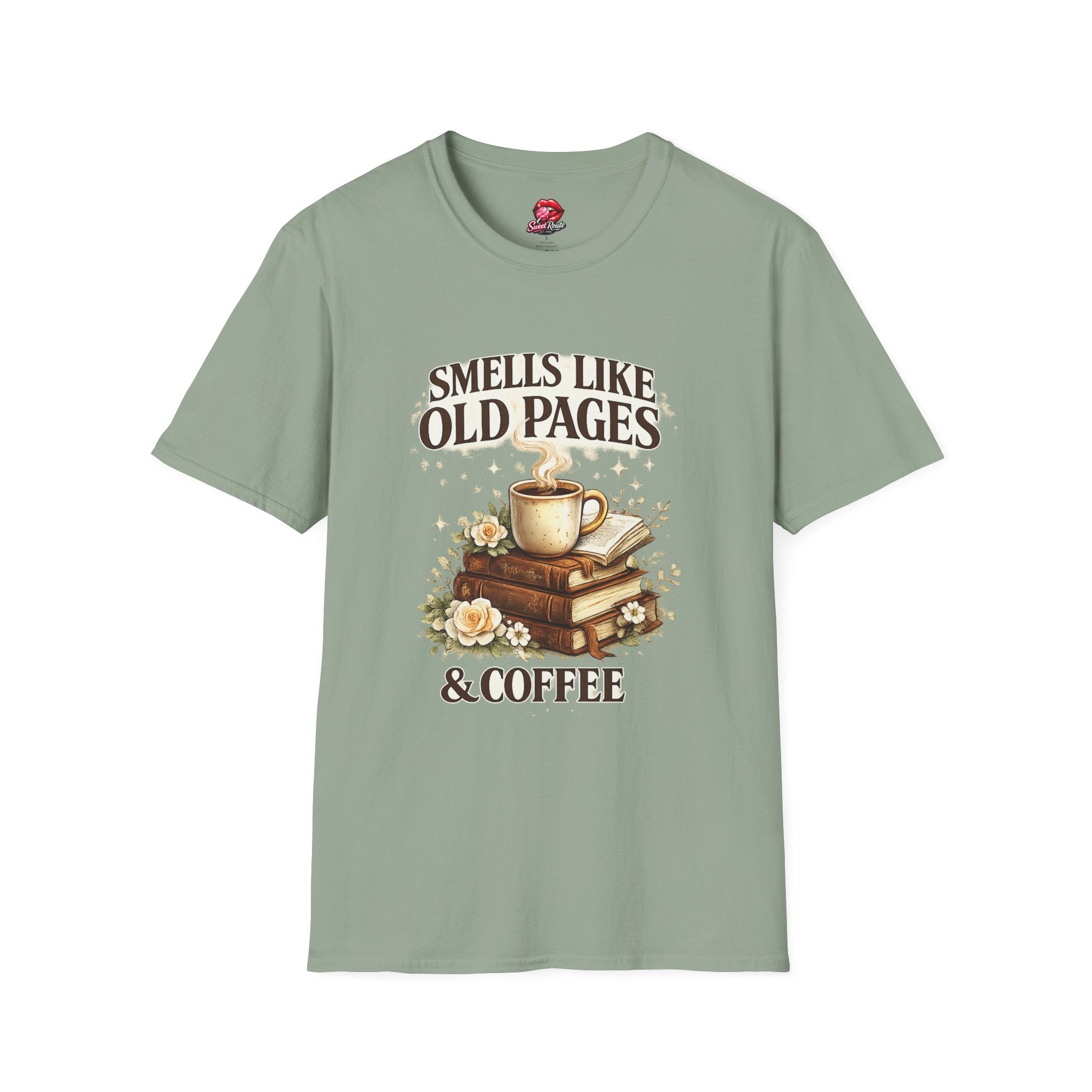 Smells Like Old Pages & Coffee T-Shirt
