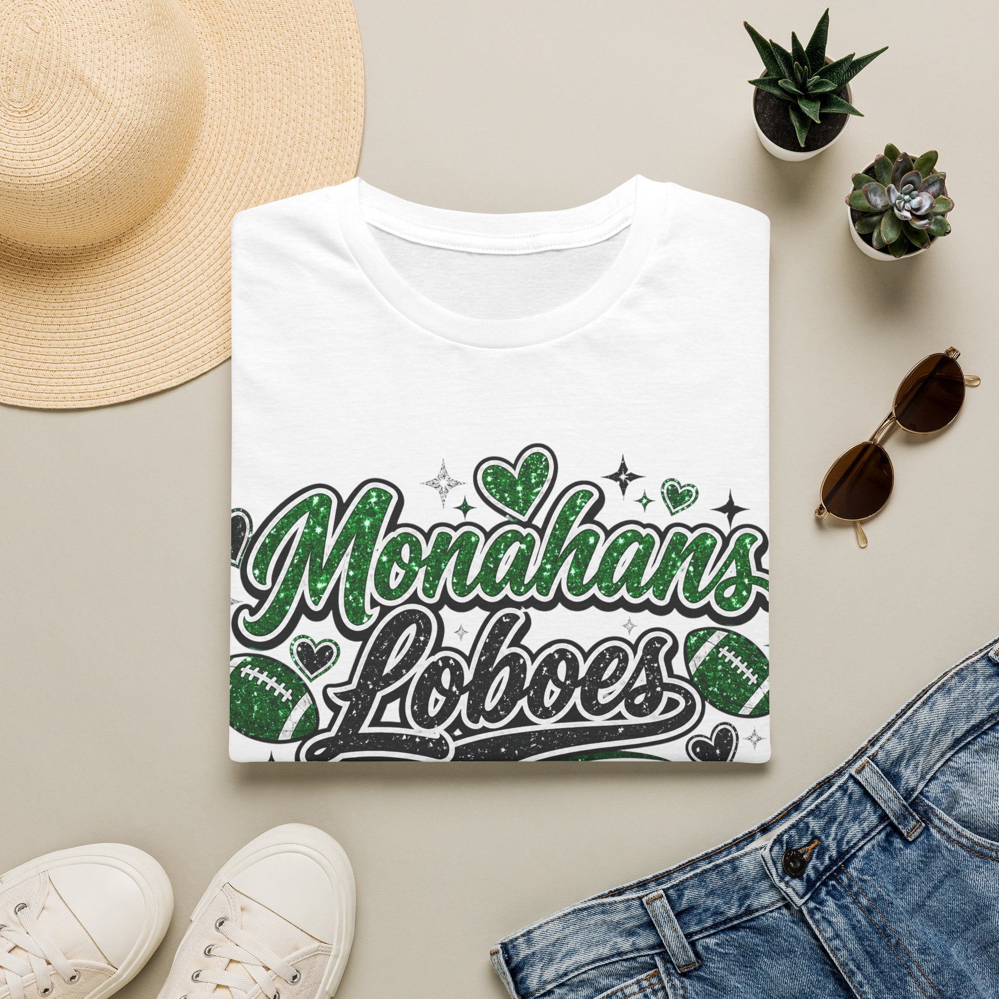 Monahans Loboes Football Team T-Shirt