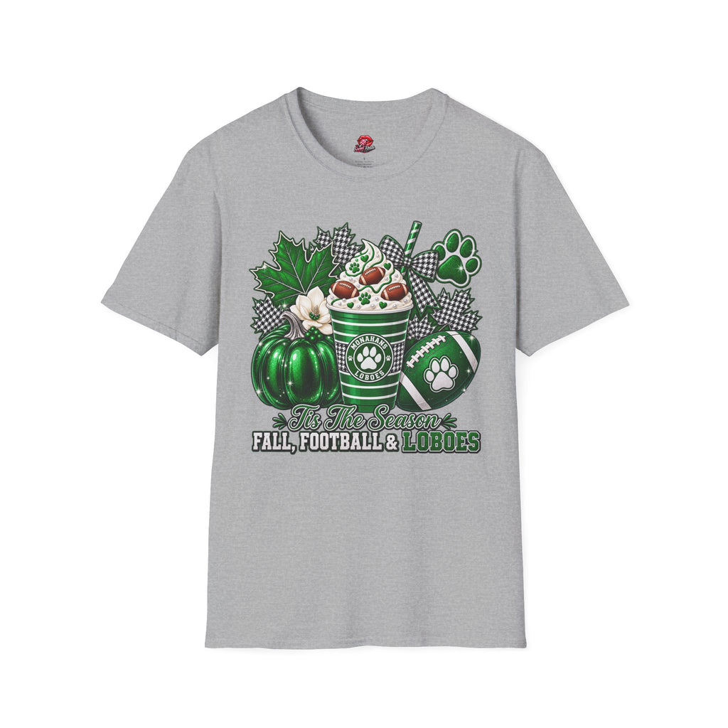 Lobo Football & Paw T-Shirt