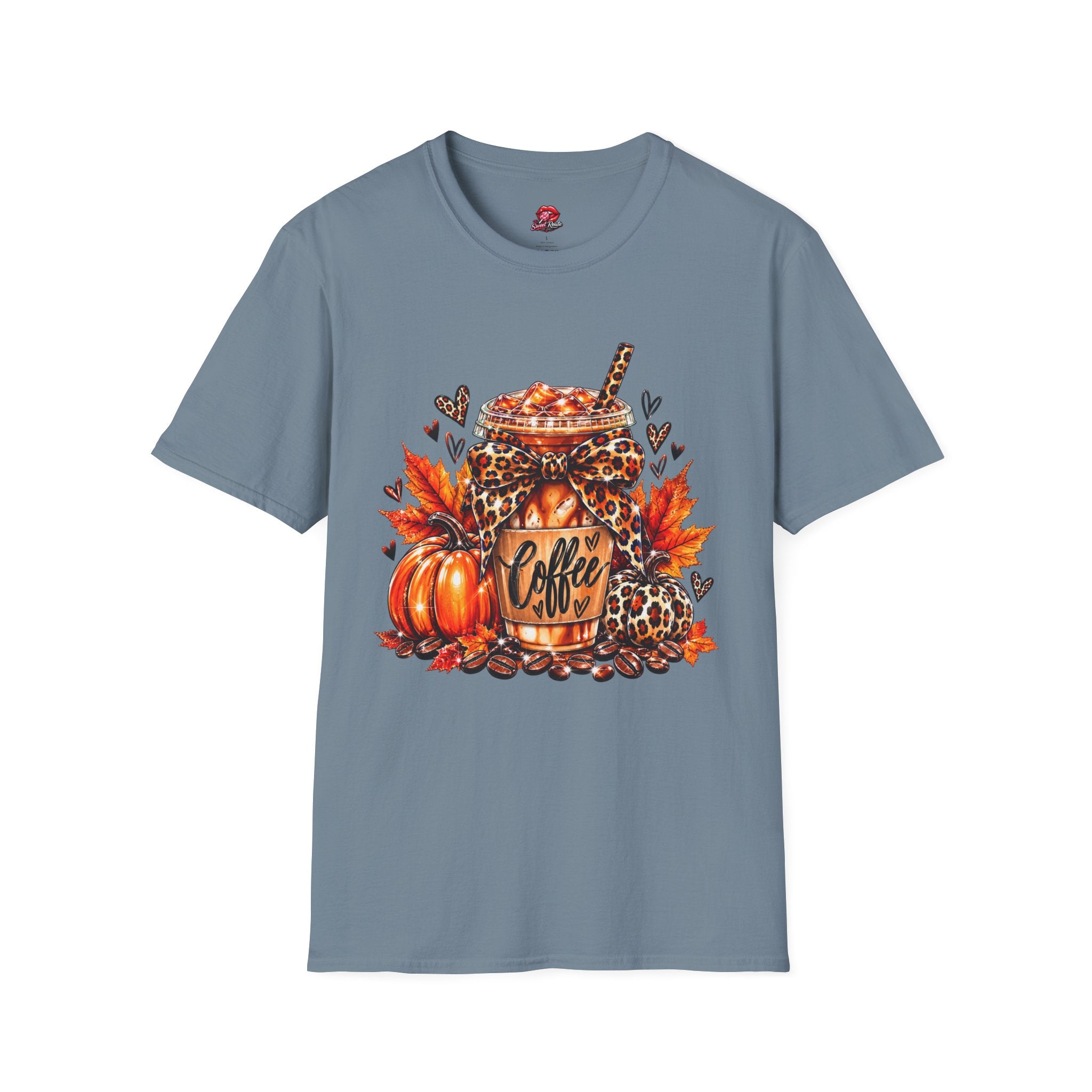 Fall Pumpkin Spice Latte Autumn Tee