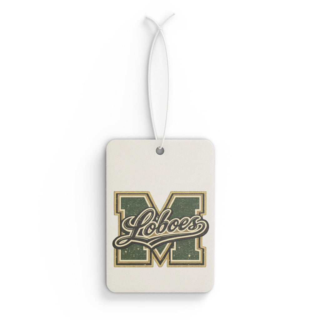 Loboes M Letter Car Air Freshener