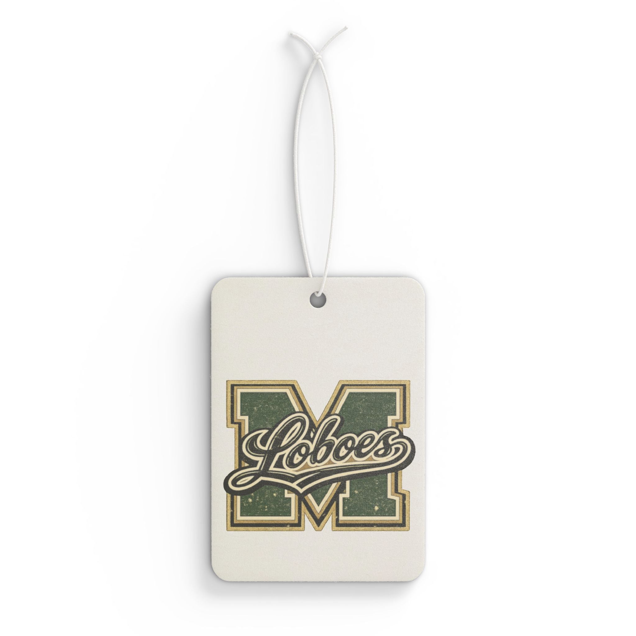 Loboes M Letter Car Air Freshener