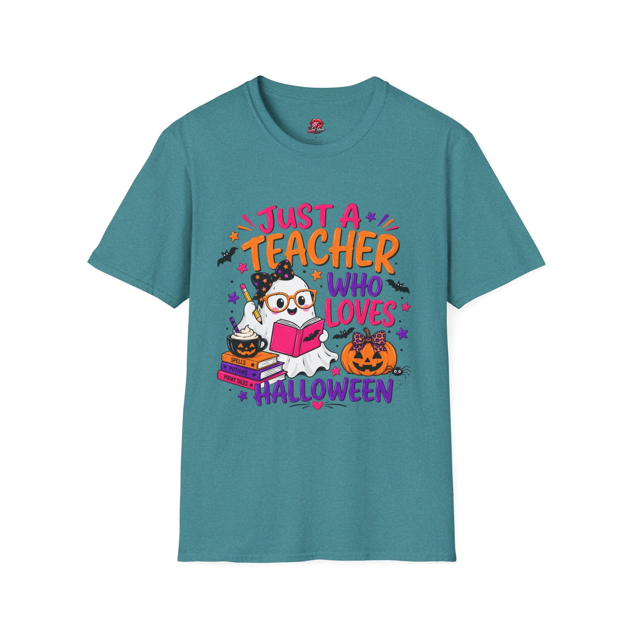 Just a Teacher Who Loves Halloween Tee