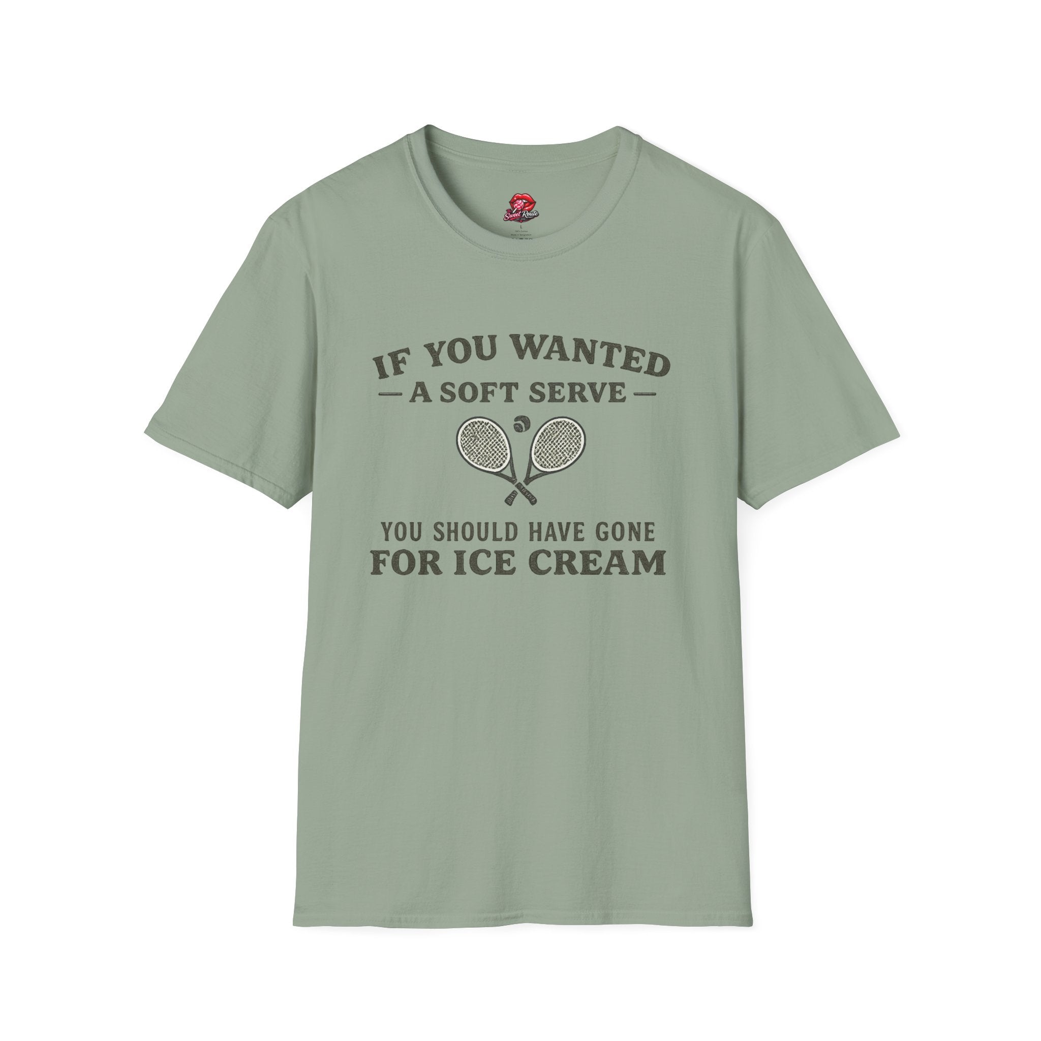 If You Wanted a Soft Serve Tennis TShirt