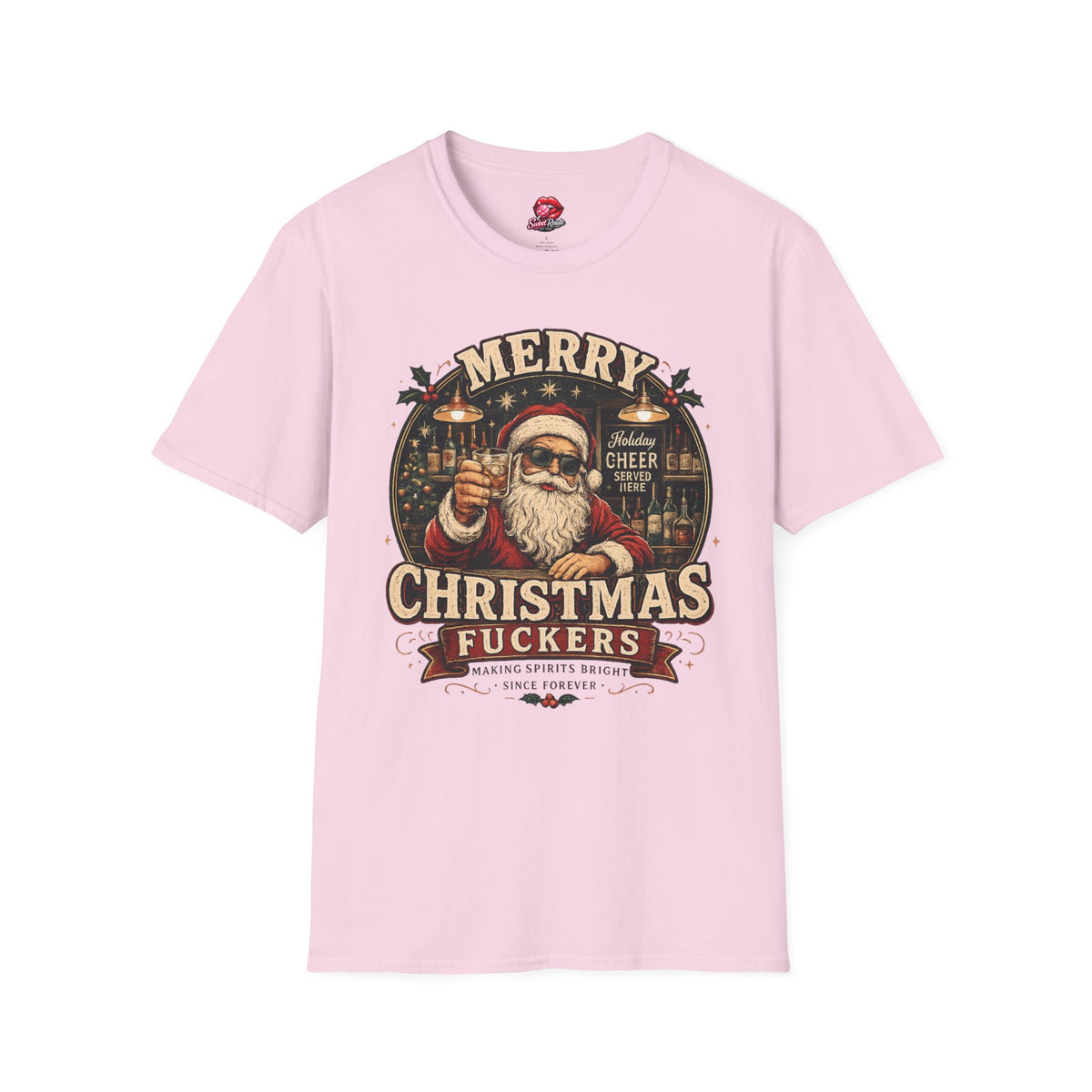 Merry Christmas Santa Illustration T-Shirt