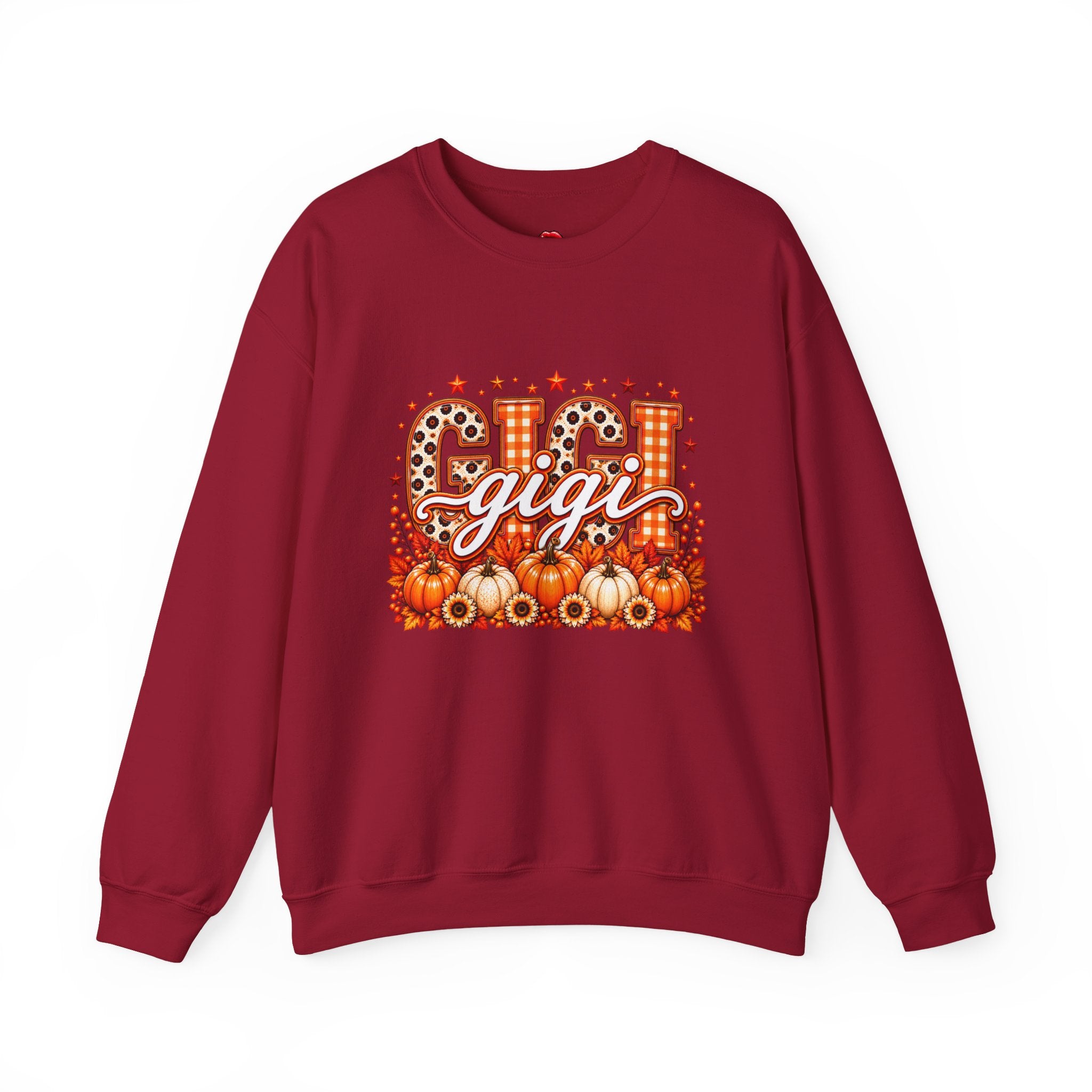 Gigi Fall Pumpkin Crewneck Sweatshirt