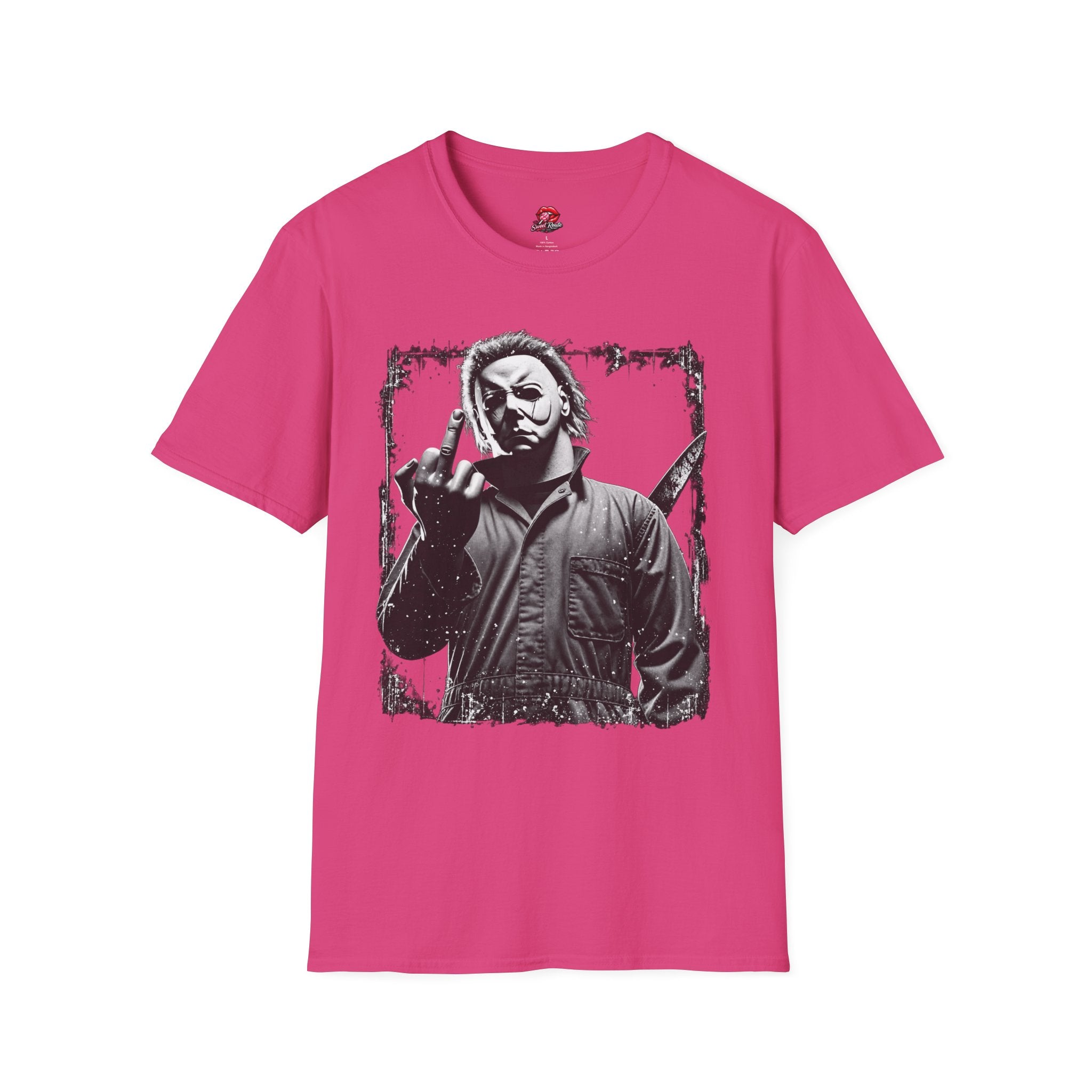 Vintage Black & White Slasher Tee