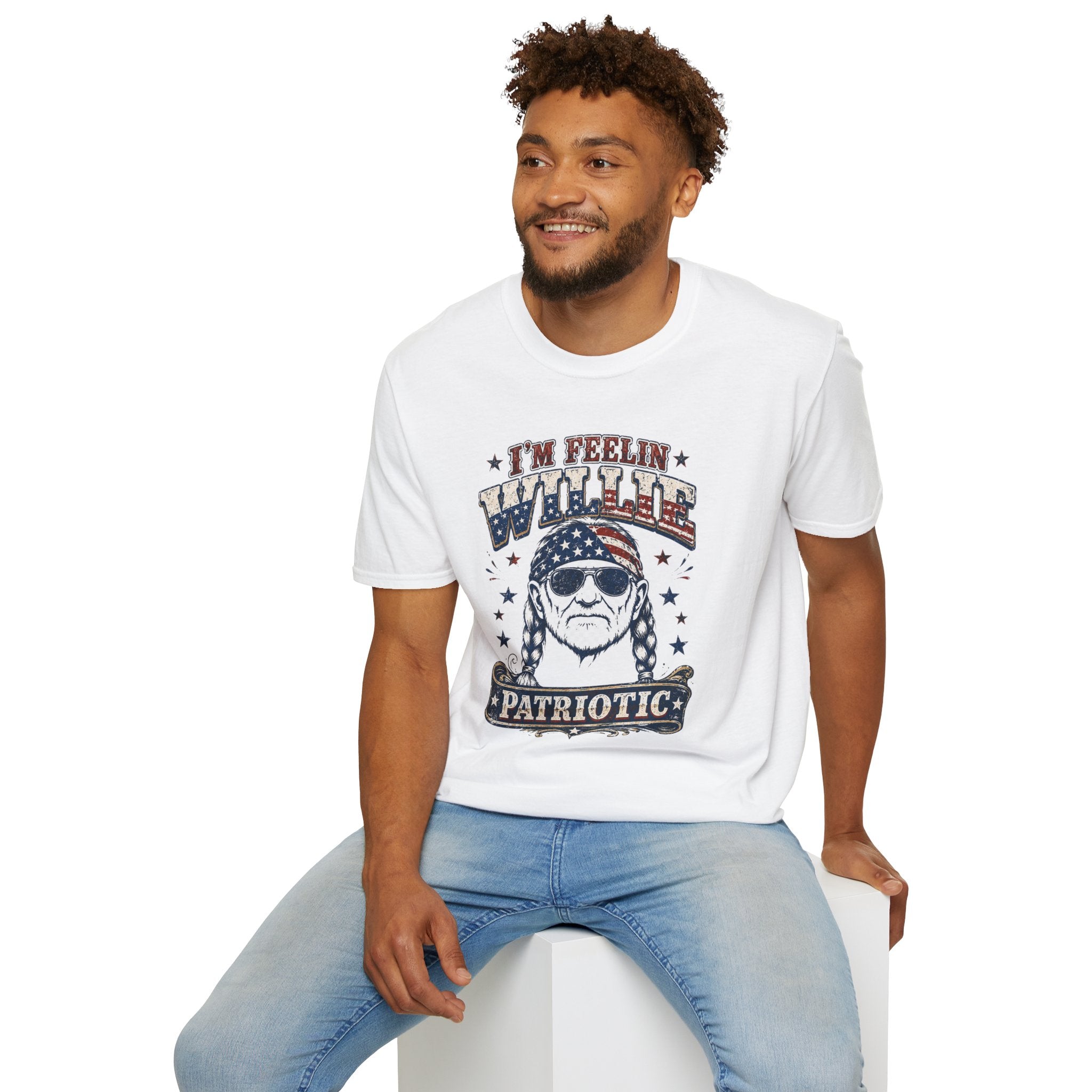 I'm Feelin' Willie Patriotic Graphic Tee