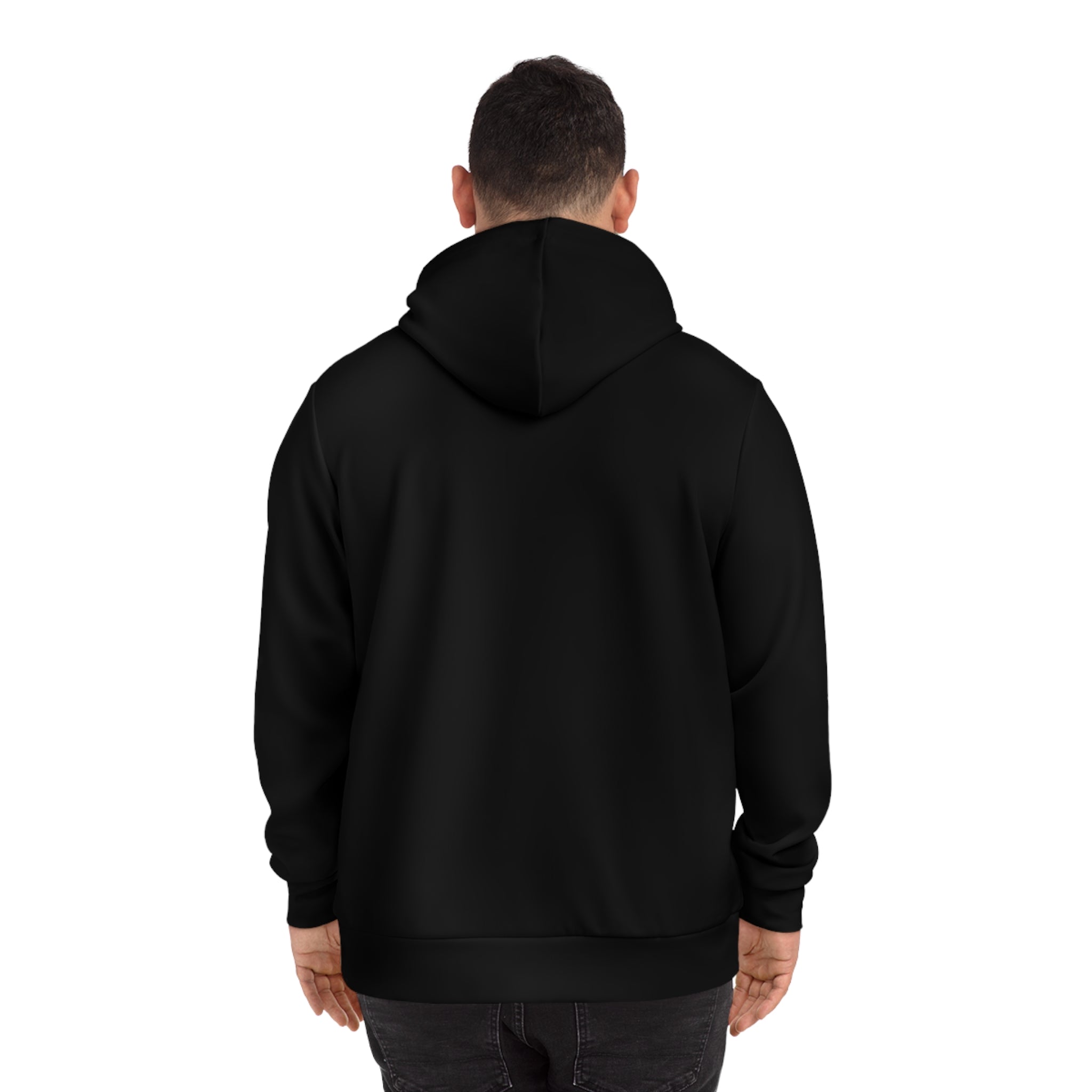 Loboes Graphic Hoodie — Leopard M Print with Pink Graffiti