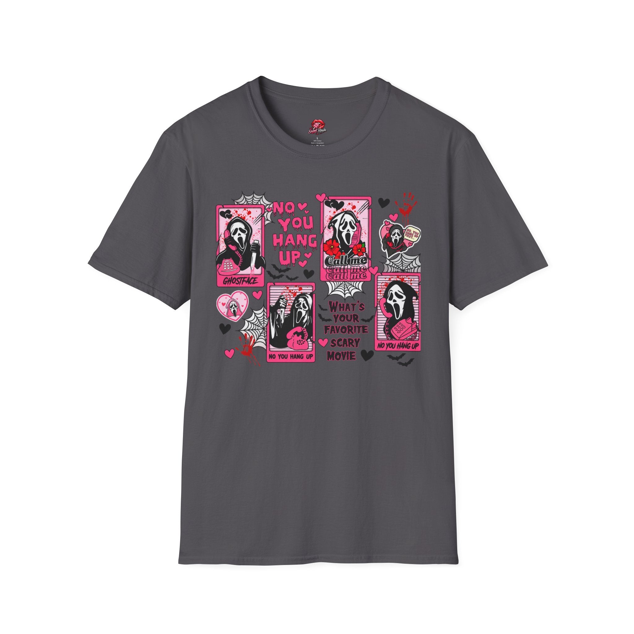 Ghost face graphic T‑Shirt