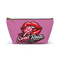 Sweet Route Pink Logo Accessory Pouch