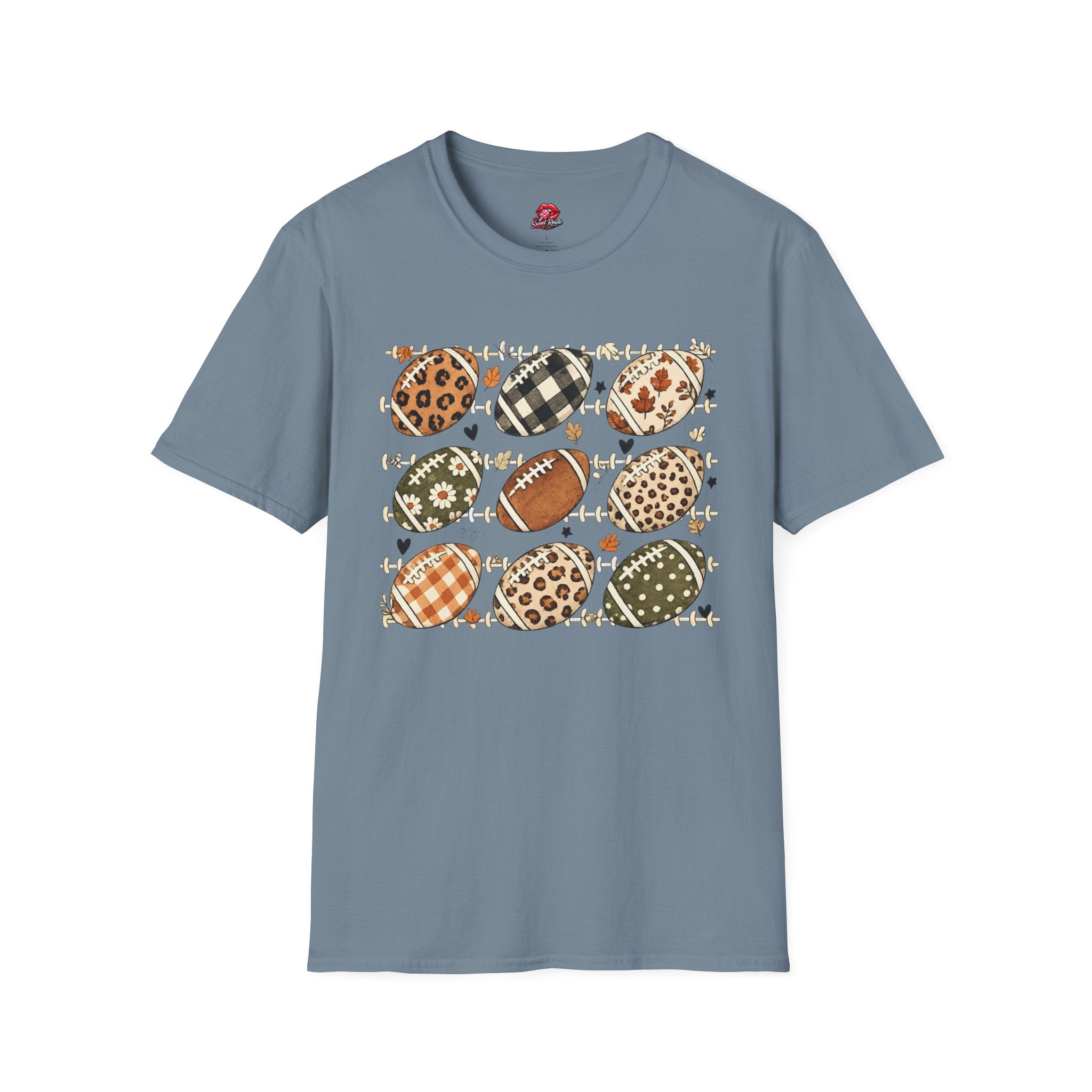 Football Patchwork T‑Shirt