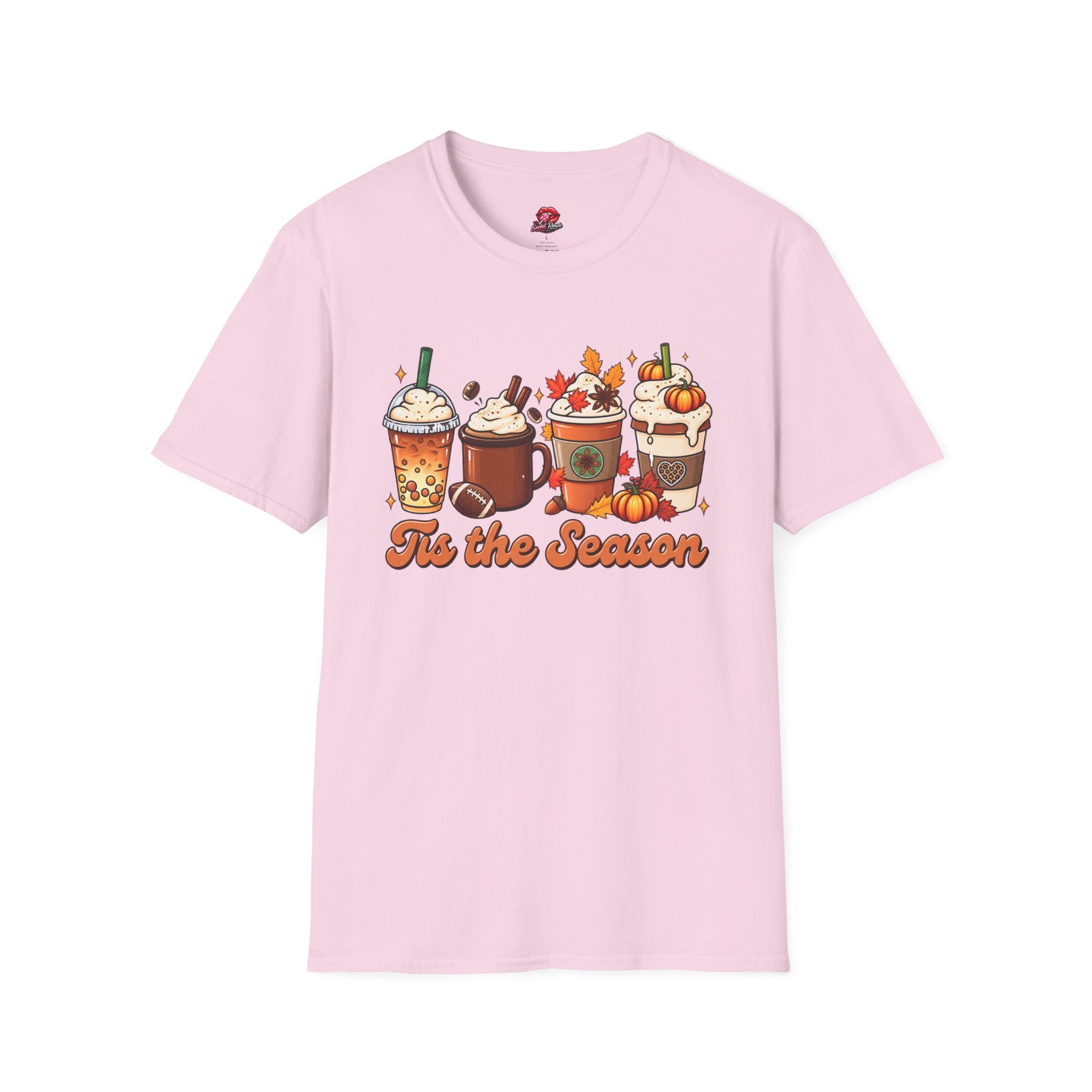 Tis the Season Fall Coffee Football Tee