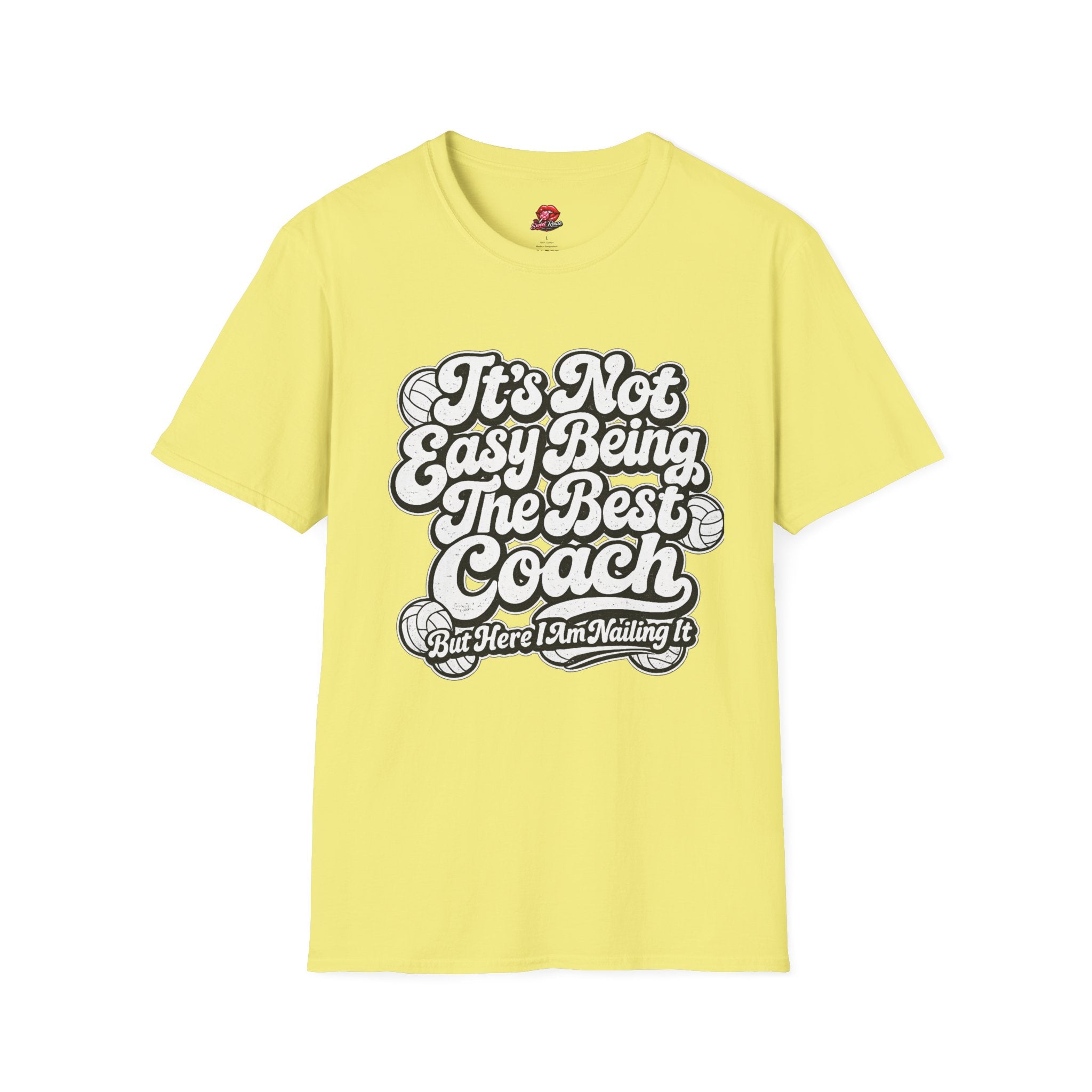 It’s Not Easy Being The Best Volleyball Coach Tee