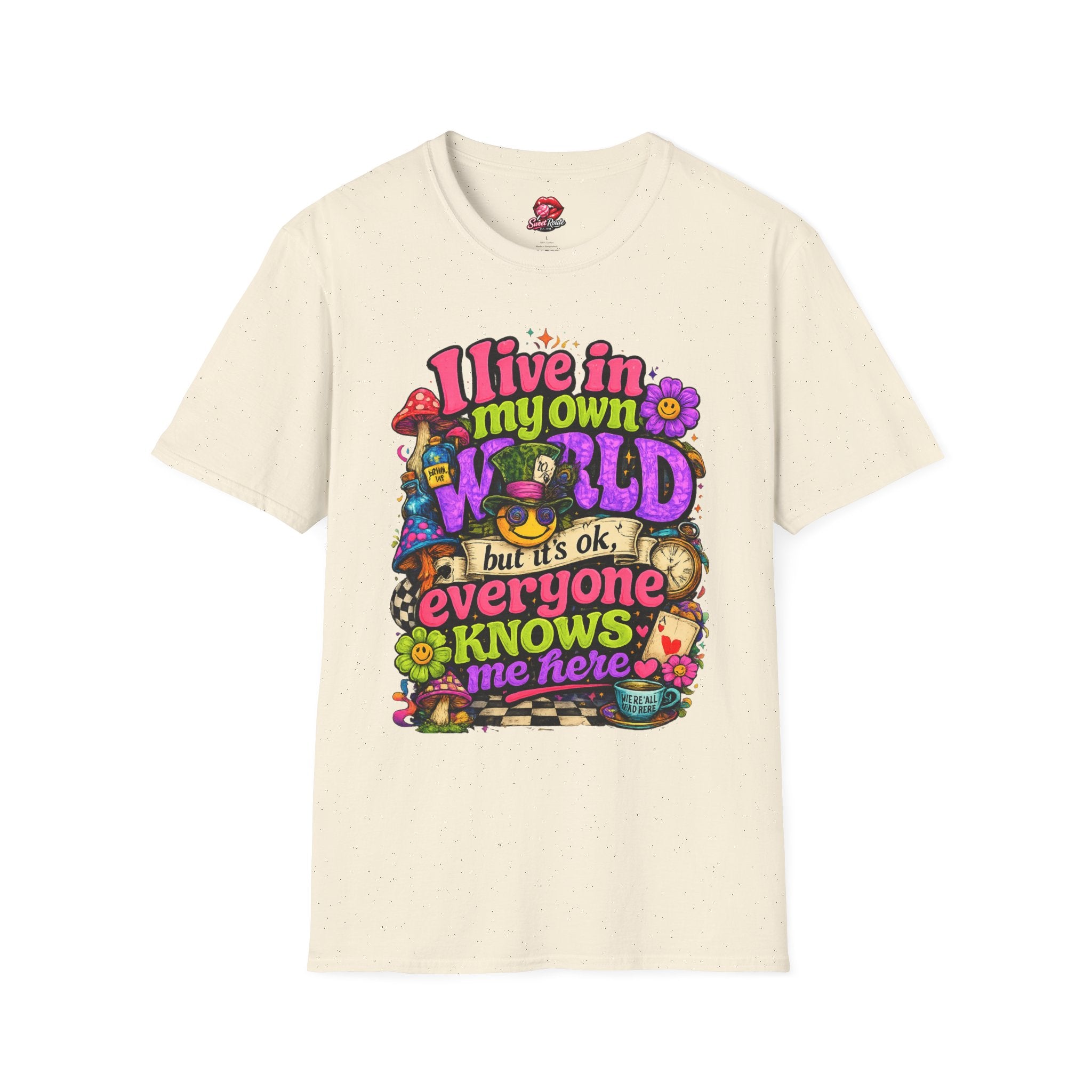 I Live In My Own World T-Shirt