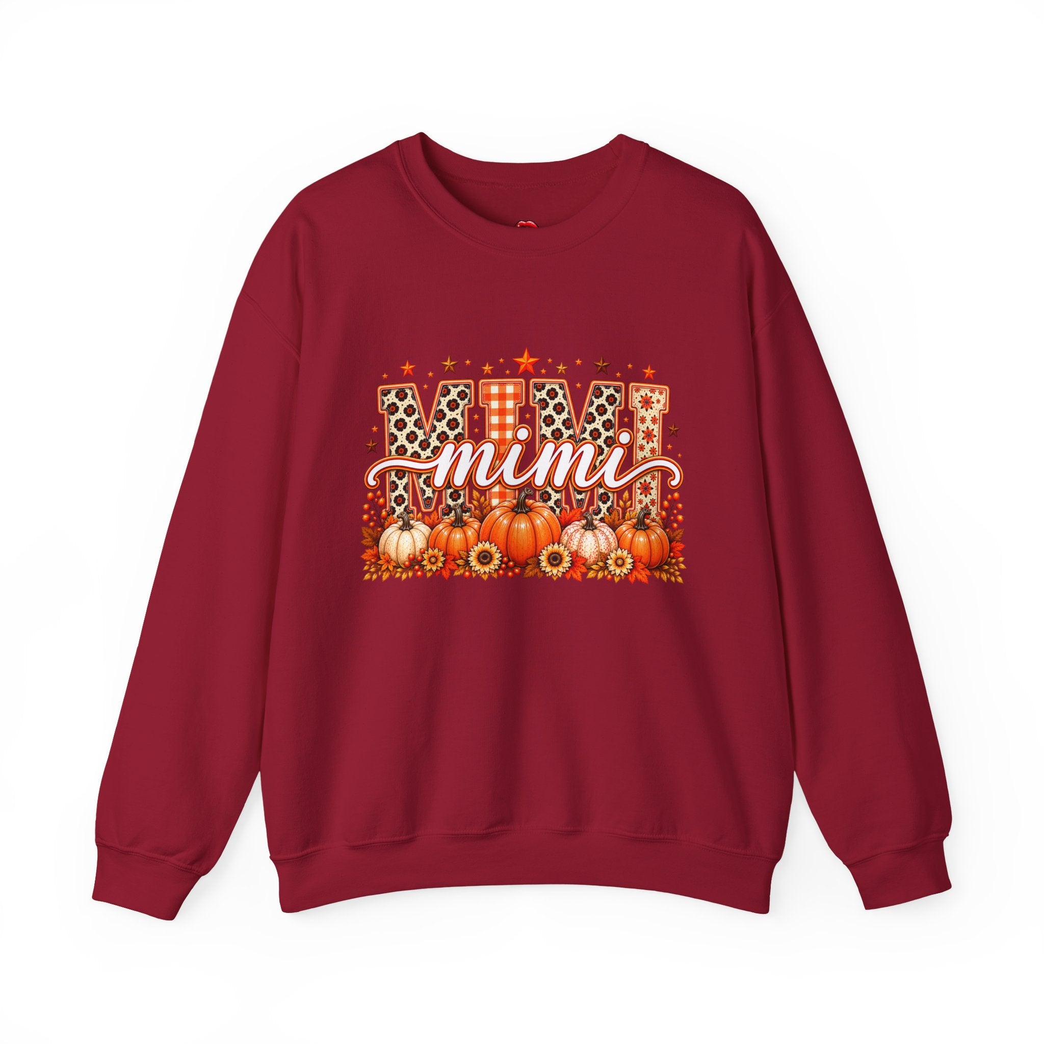 Mimi Fall Pumpkin Crewneck Sweatshirt