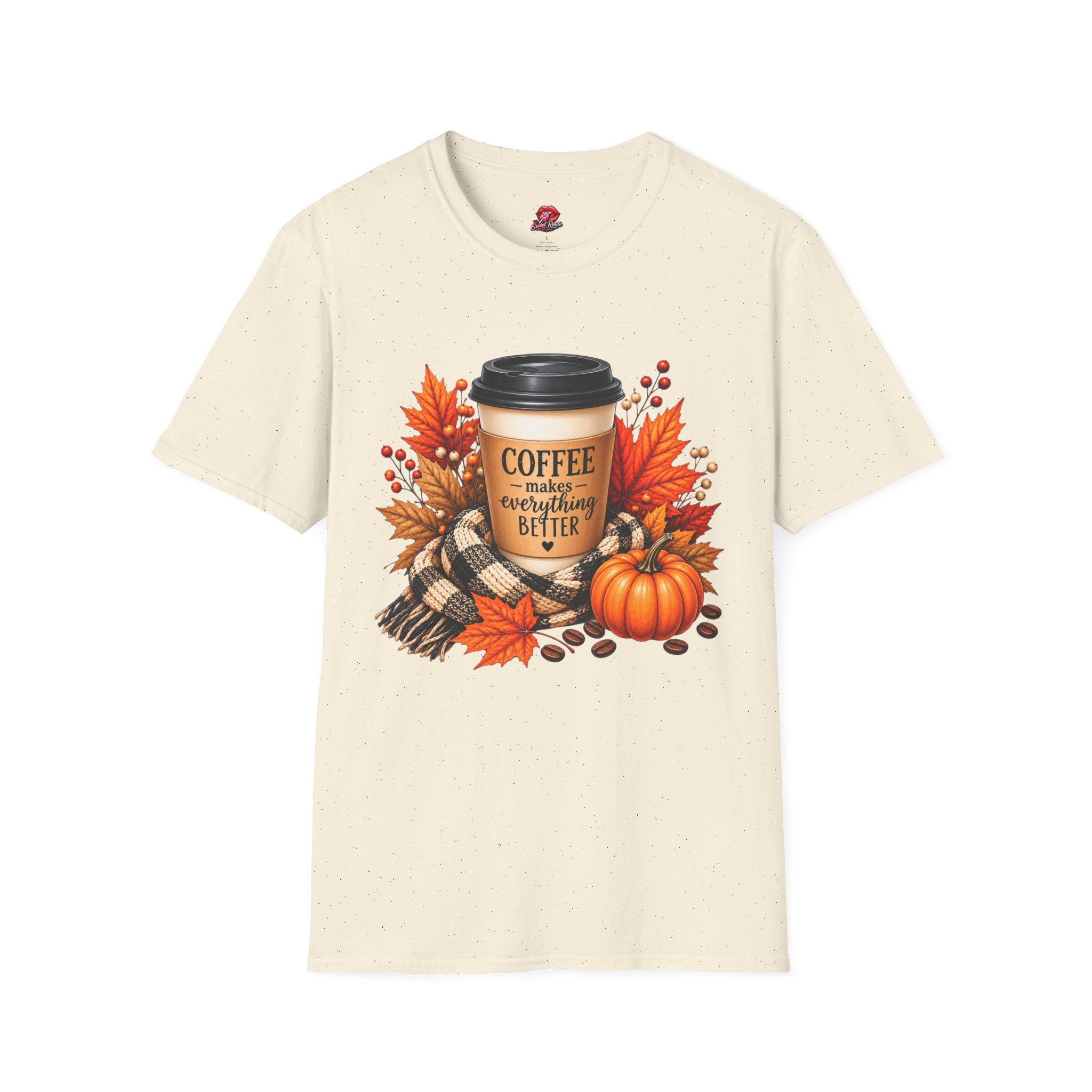Coffee Makes Everything Better Fall T-Shirt