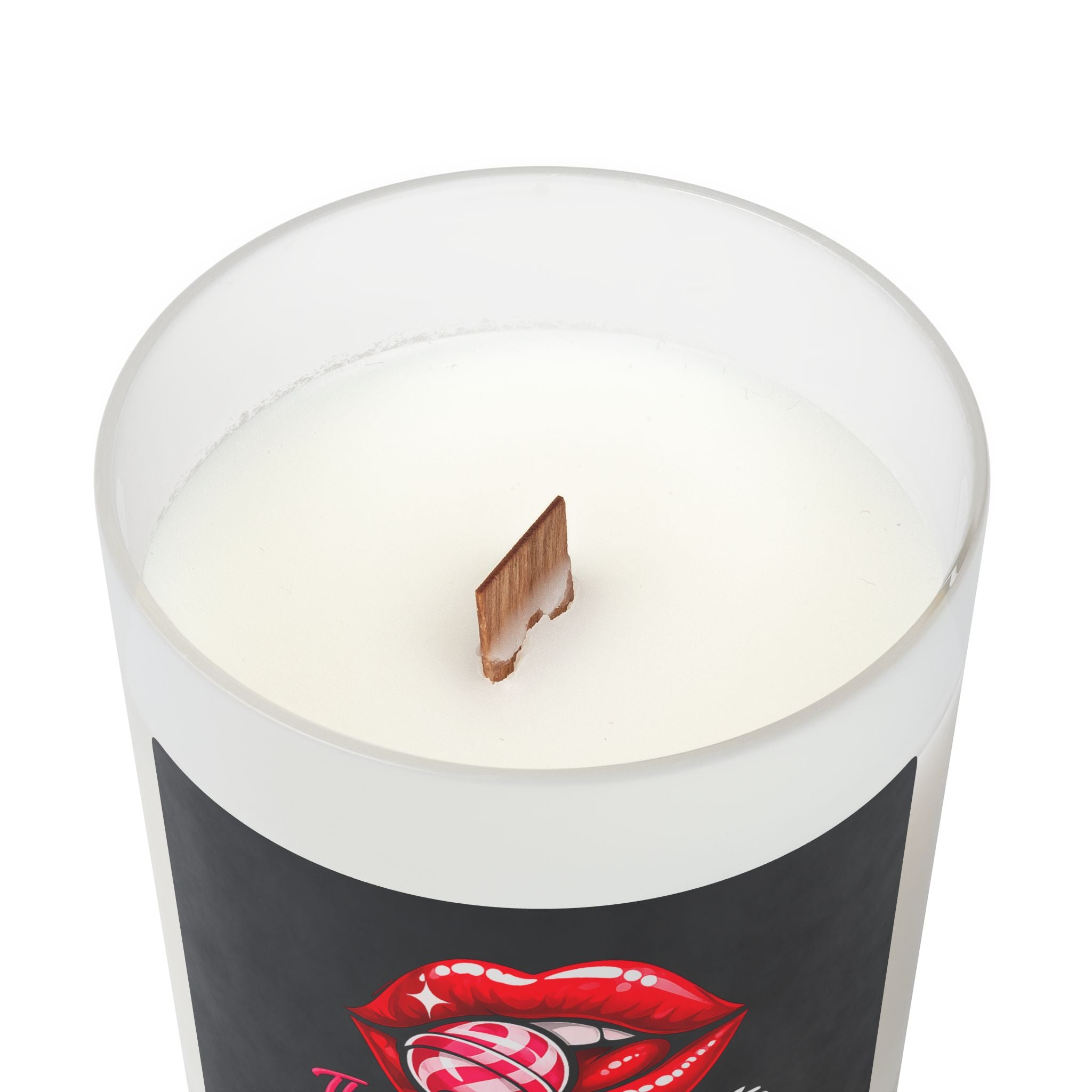 Classic Sweet Route Frosted Glass Candle, 11oz