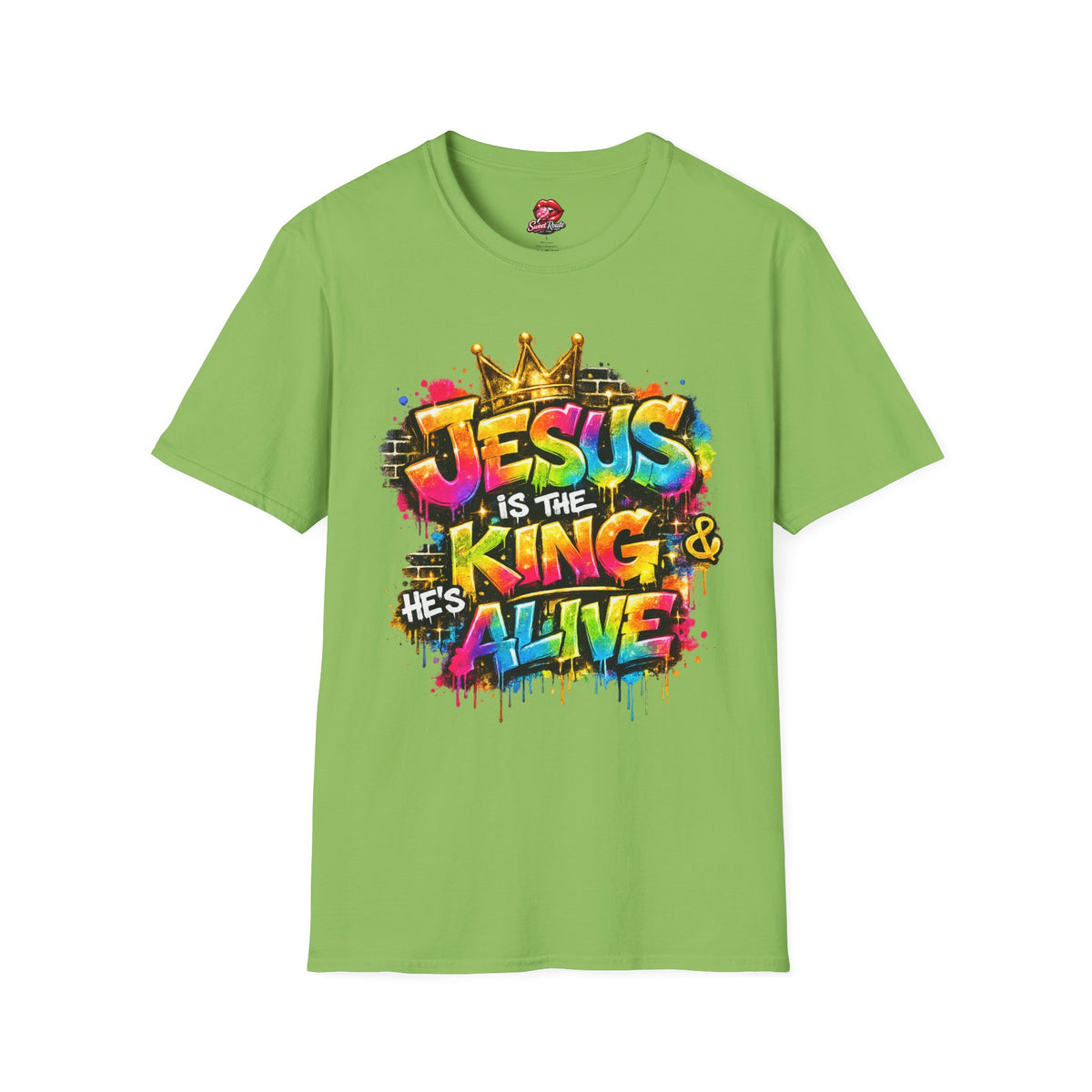 Jesus Is The King graffiti T-Shirt