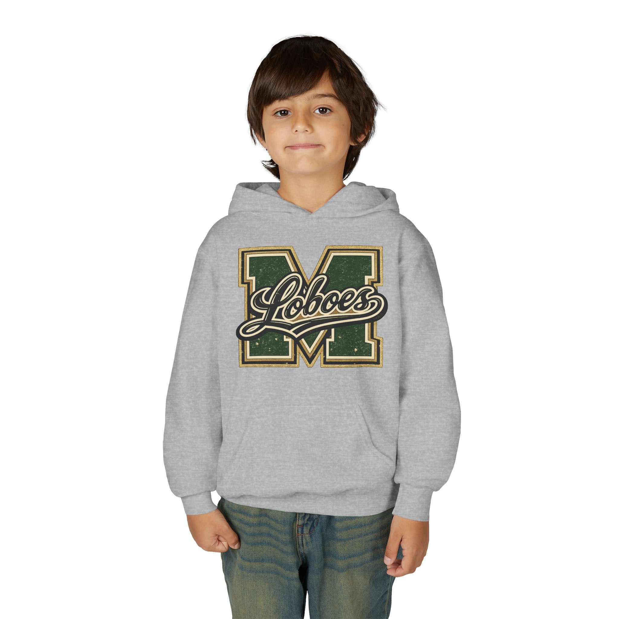 Youth Loboes M Letter Hoodie