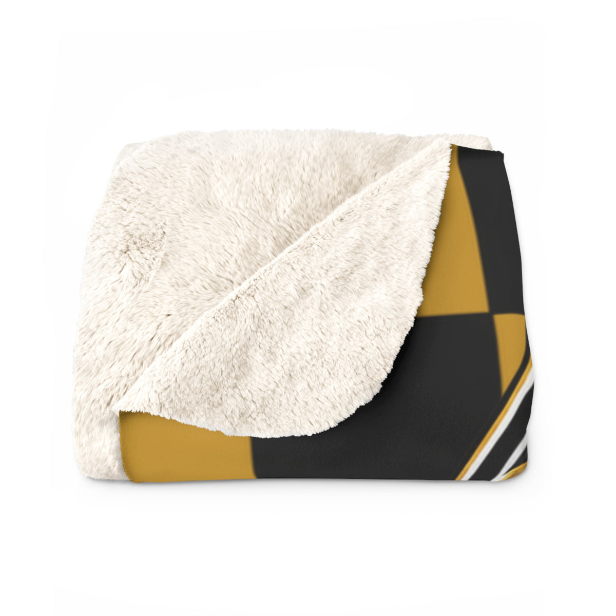Andrews Mustangs Sherpa Fleece Blanket