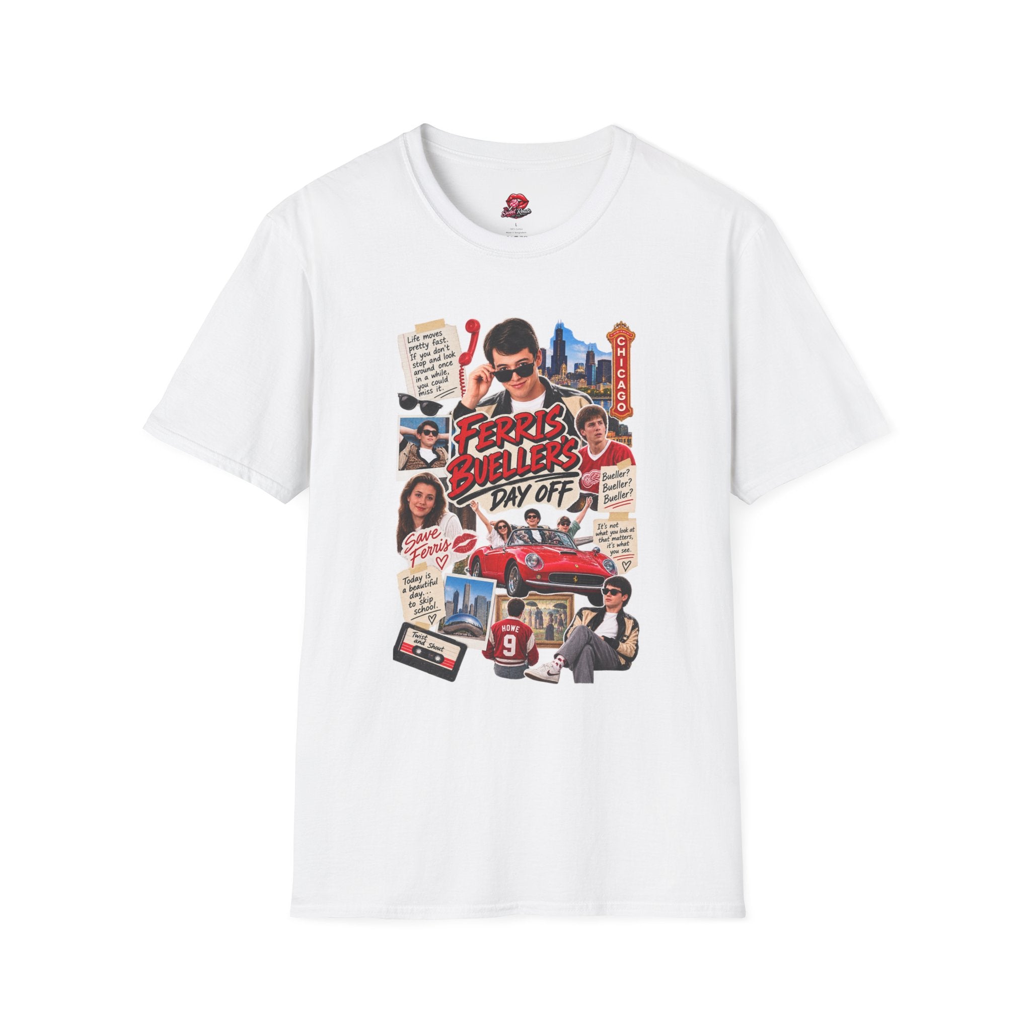 Ferris Collage Movie T-Shirt